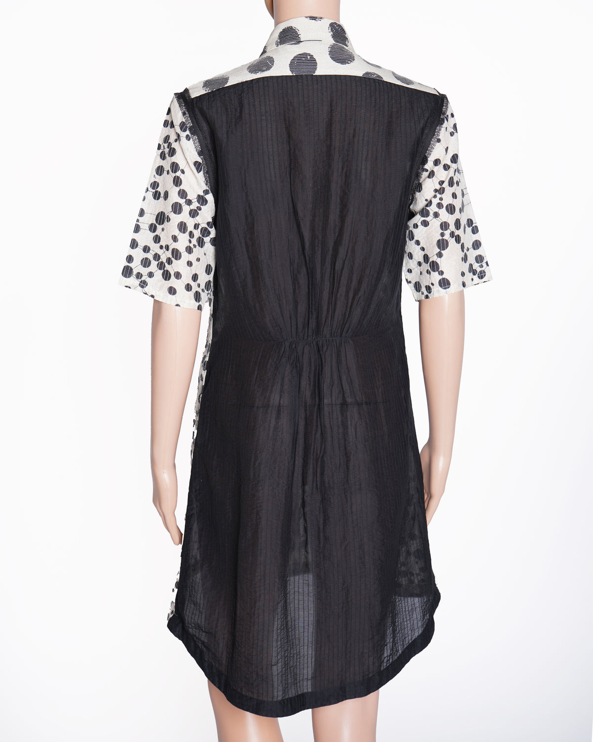 Rohit Gandhi & Rahul Khanna Midnight Polka Elegance Shirt