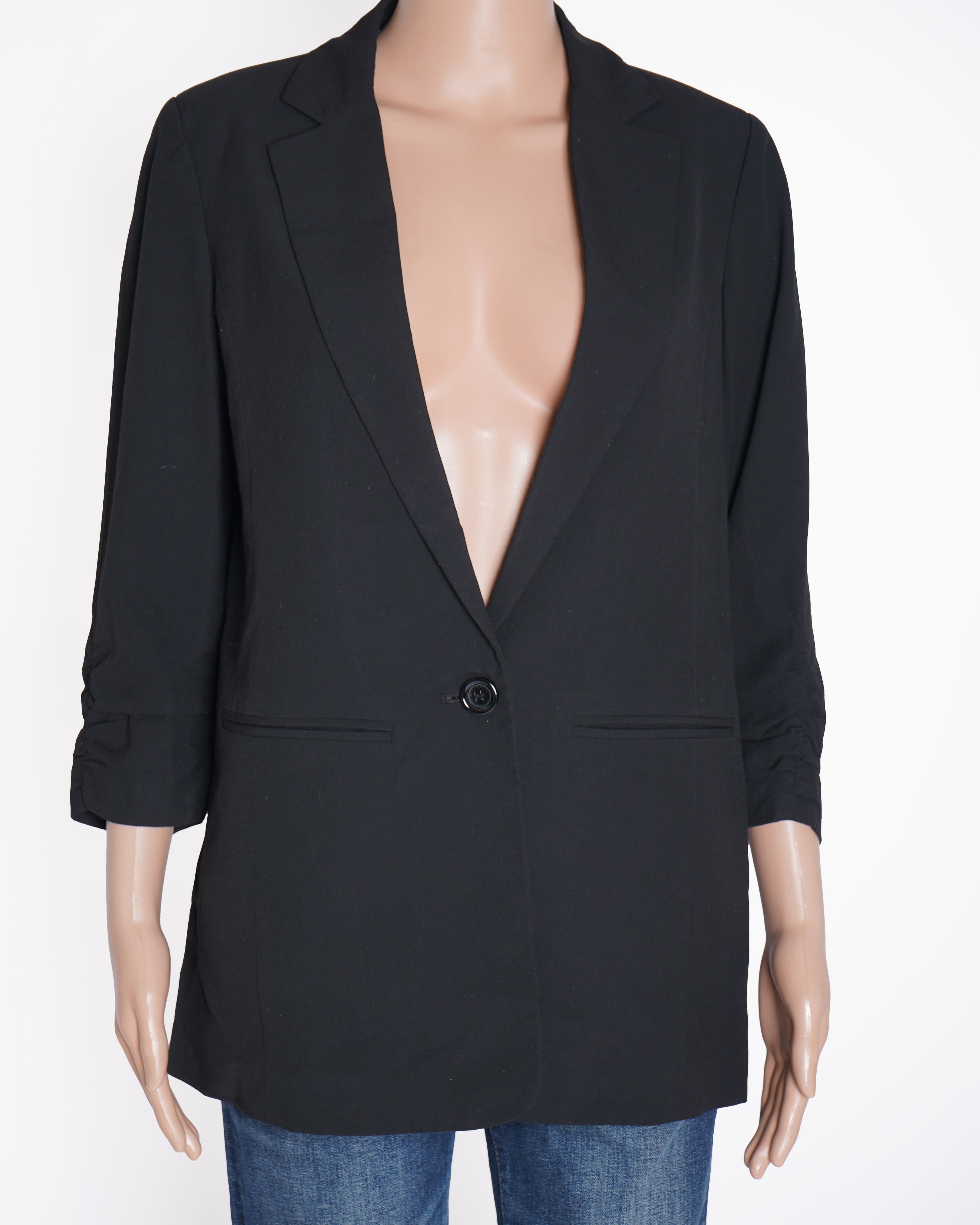 Michael Kors Women's Single Breasted Blazer In Black