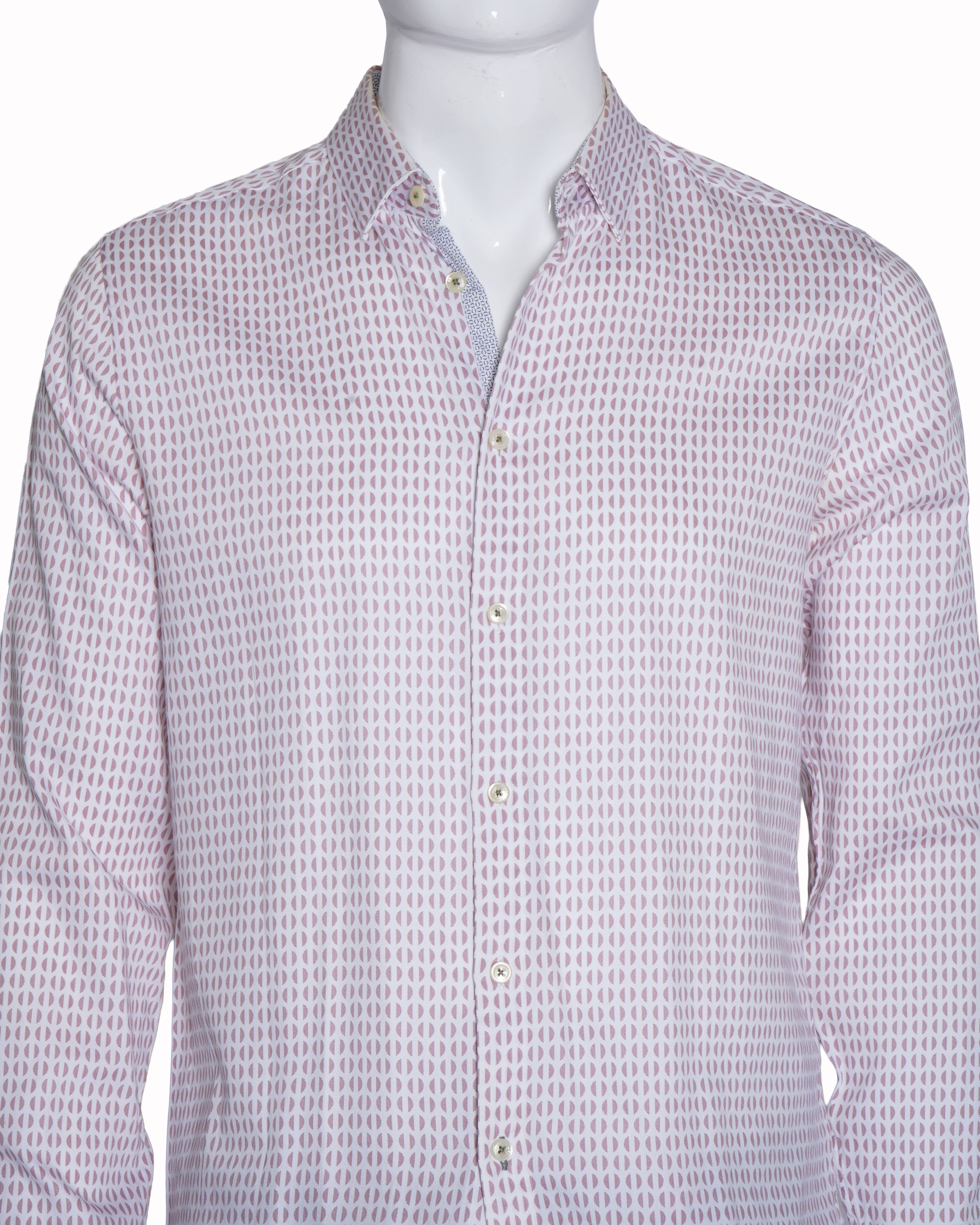 Ted baker printed motif men's shirt