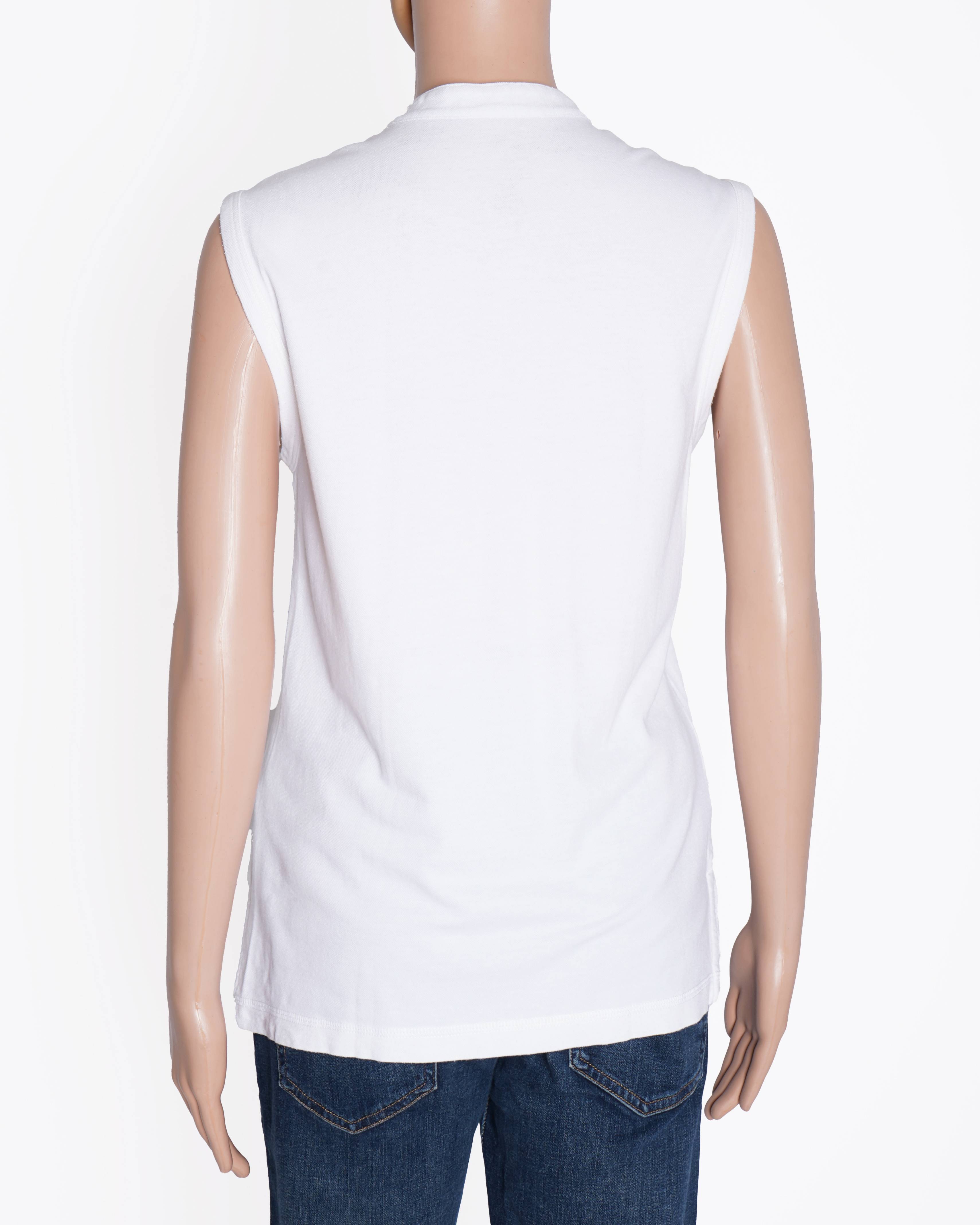 Tory Burch Sleeveless Top In White