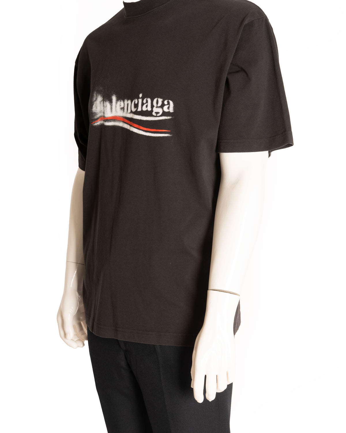 New Balenciaga blur coke short sleeve t-shirt