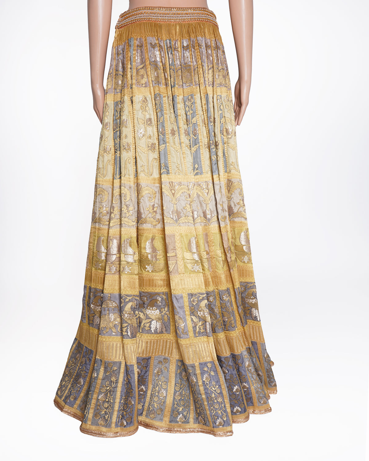 Tarun Tahiliani Long Flared Skirt
