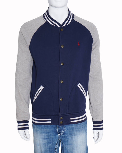 Polo Ralph Lauren Navy & Grey Varsity Jacket