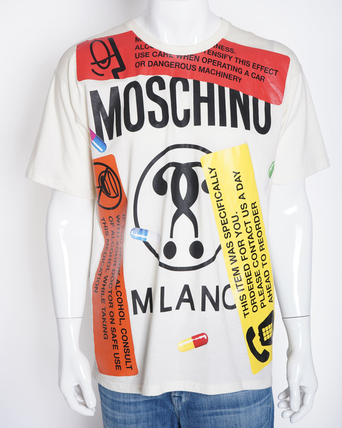 Moschino T-shirt In White