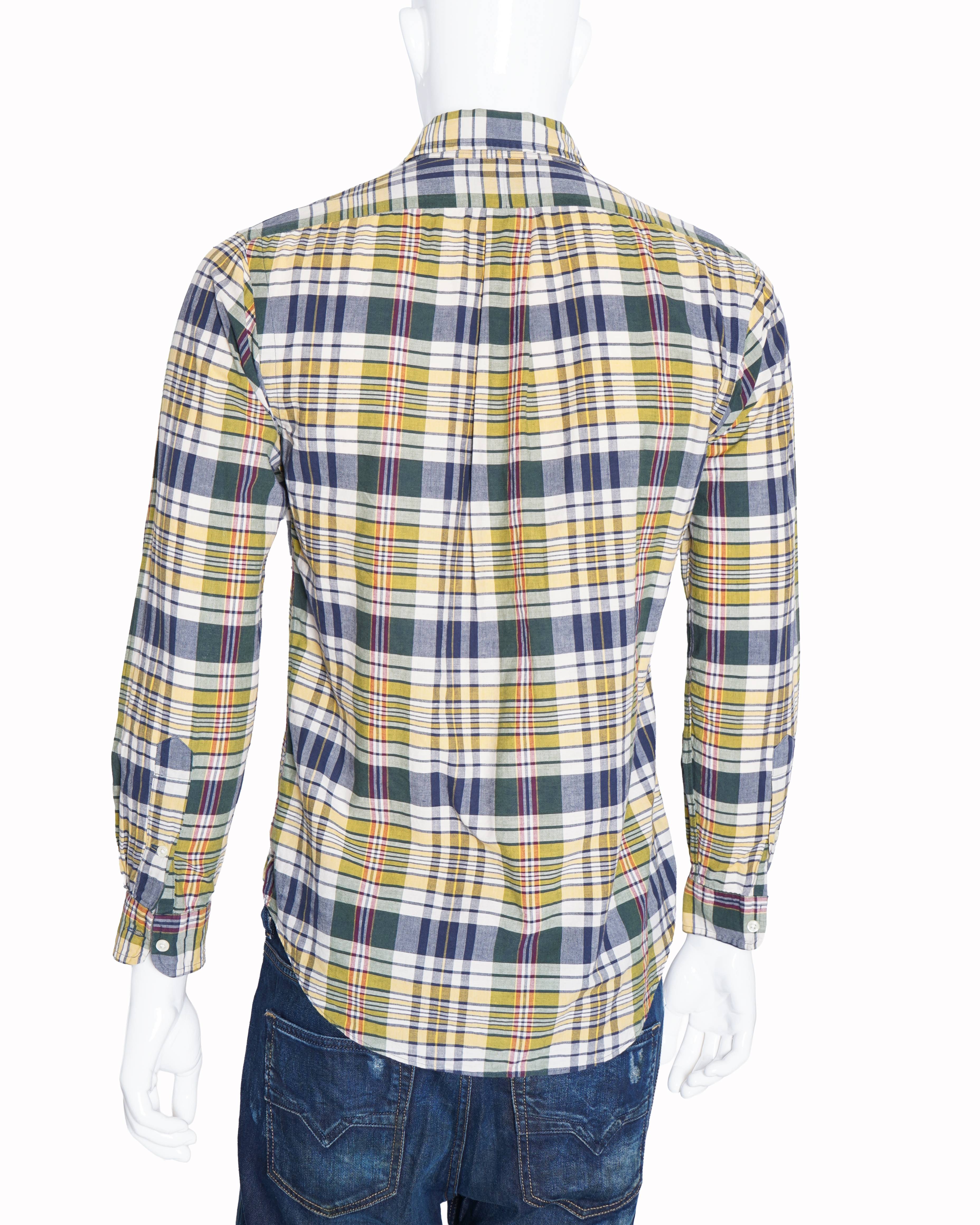 Ralph lauren checkered full sleeve shirt for men