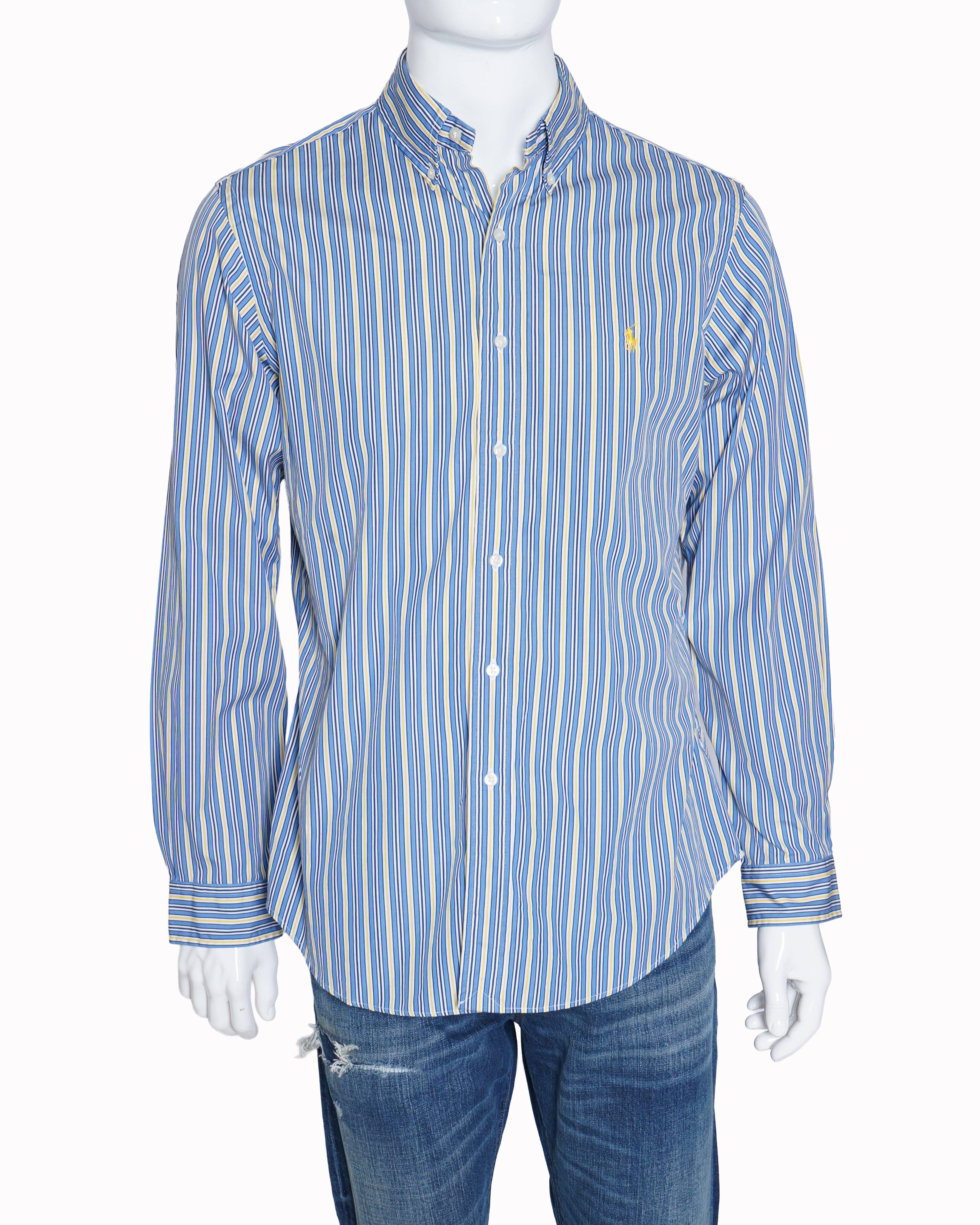 Ralph Lauren Vertical Striped Shirt for Men