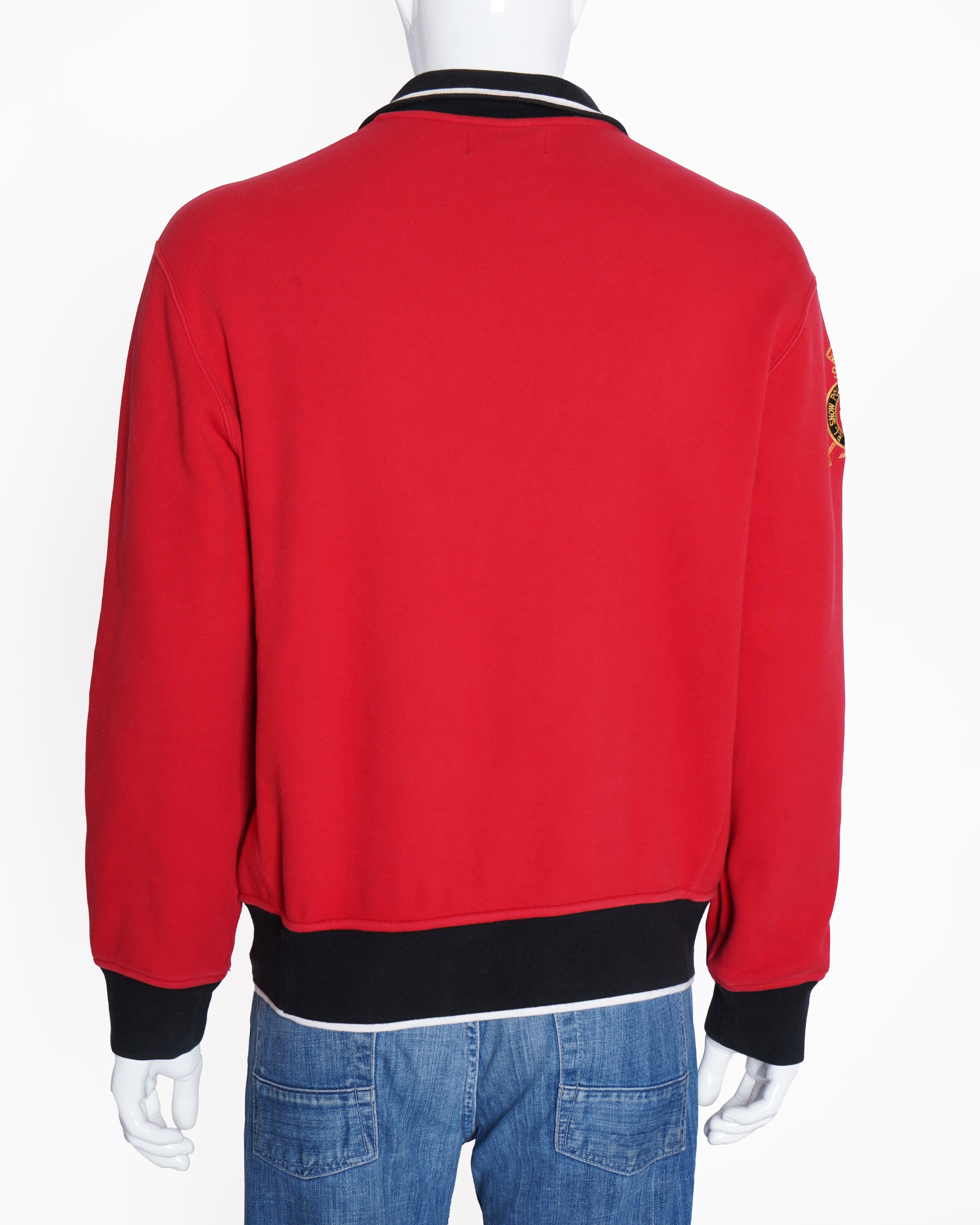 Polo Ralph Lauren Red Zipper Jacket