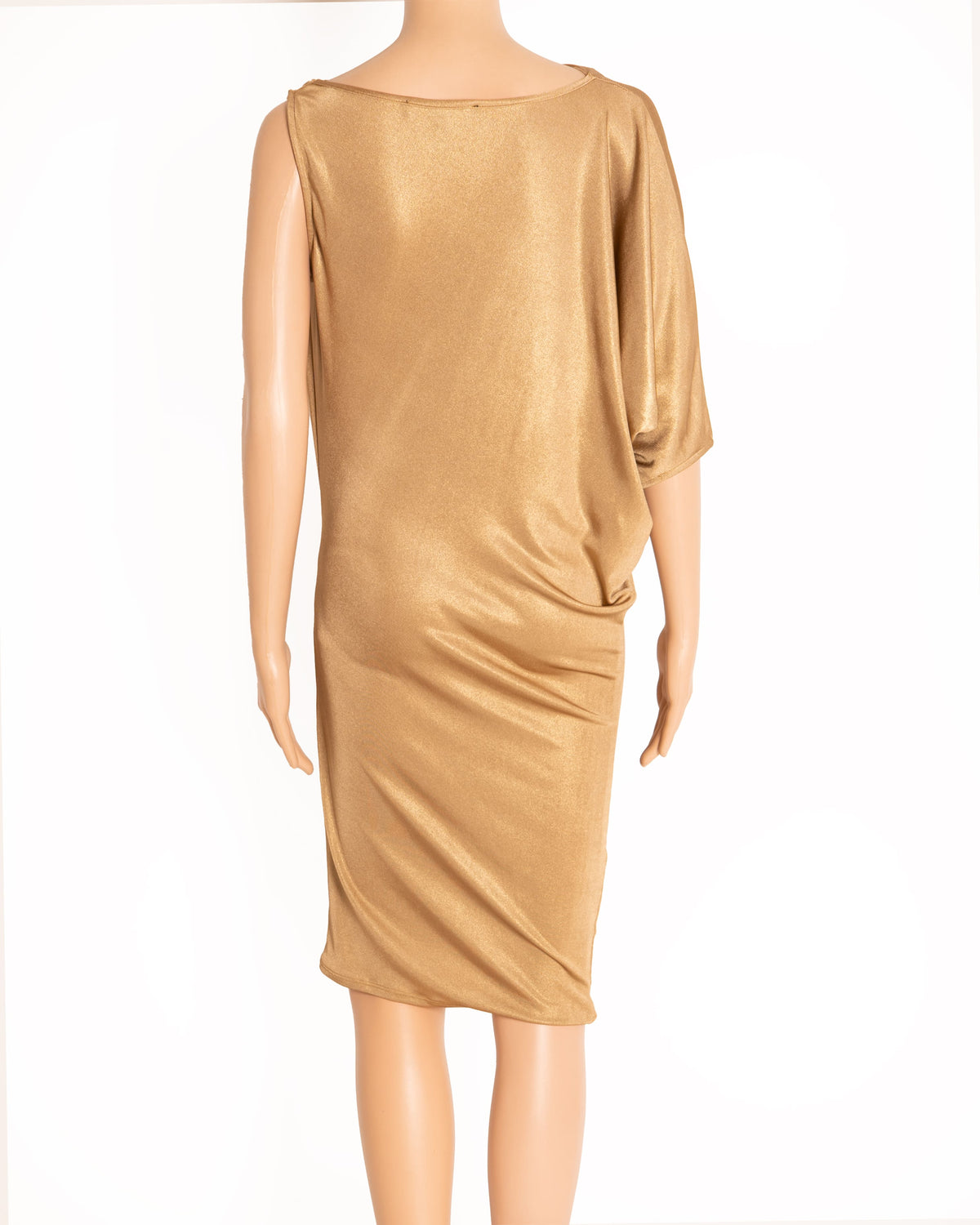 BCBG Asyymetric Dress in golden