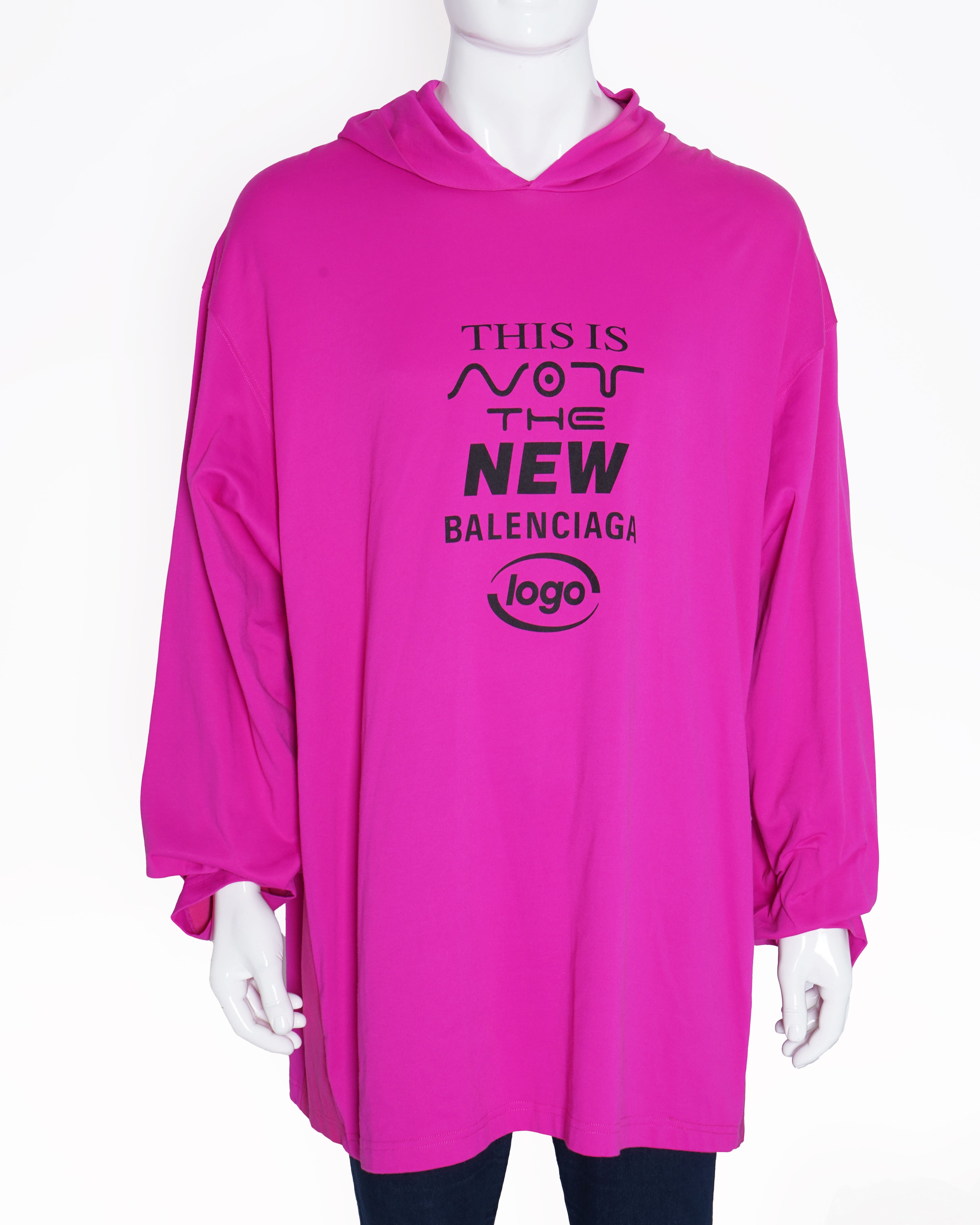 Balenciaga 
Hot pink pullover (Unisex)