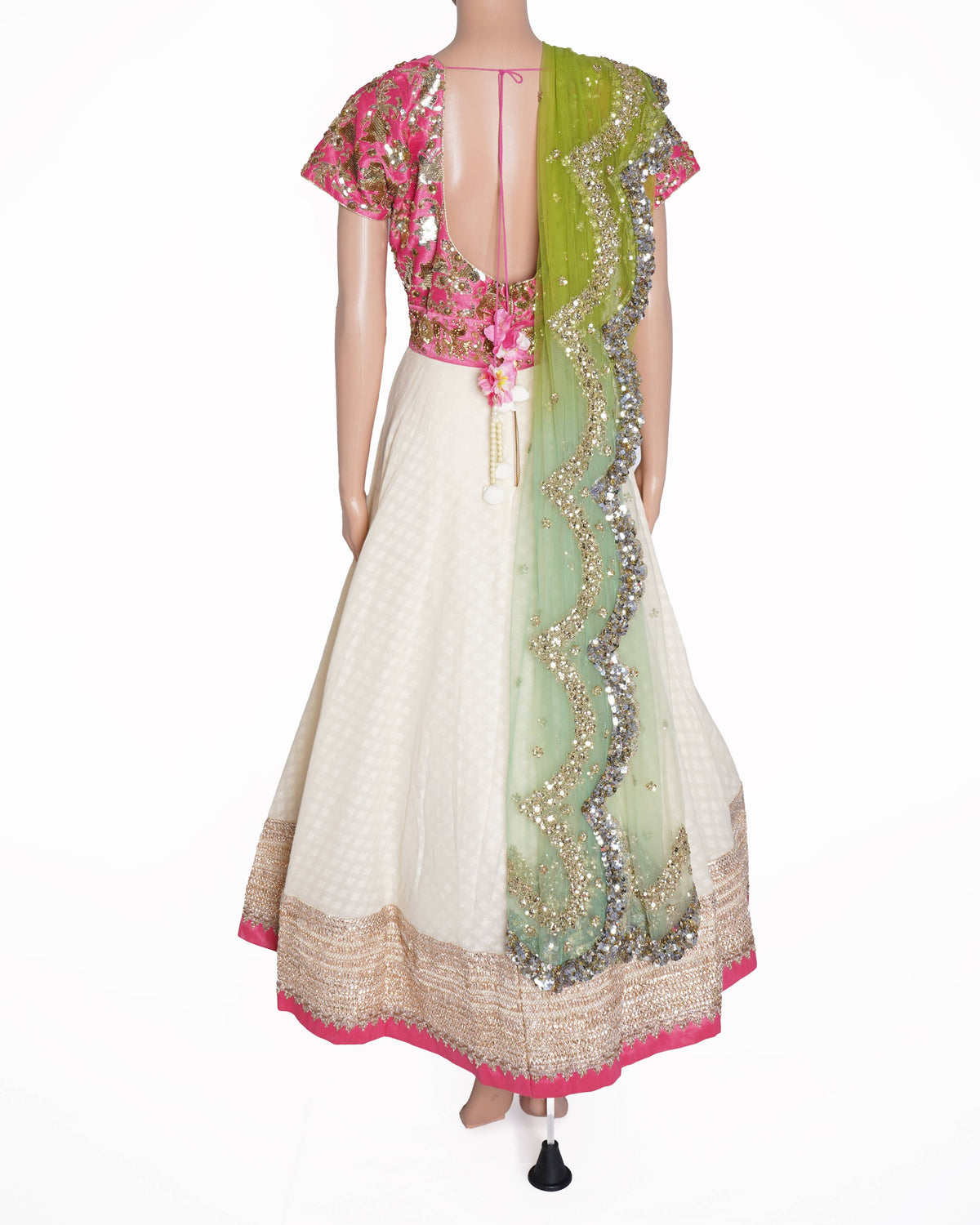 Anushree Reddy Anarkali Set With Heavy Sequin Dupatta