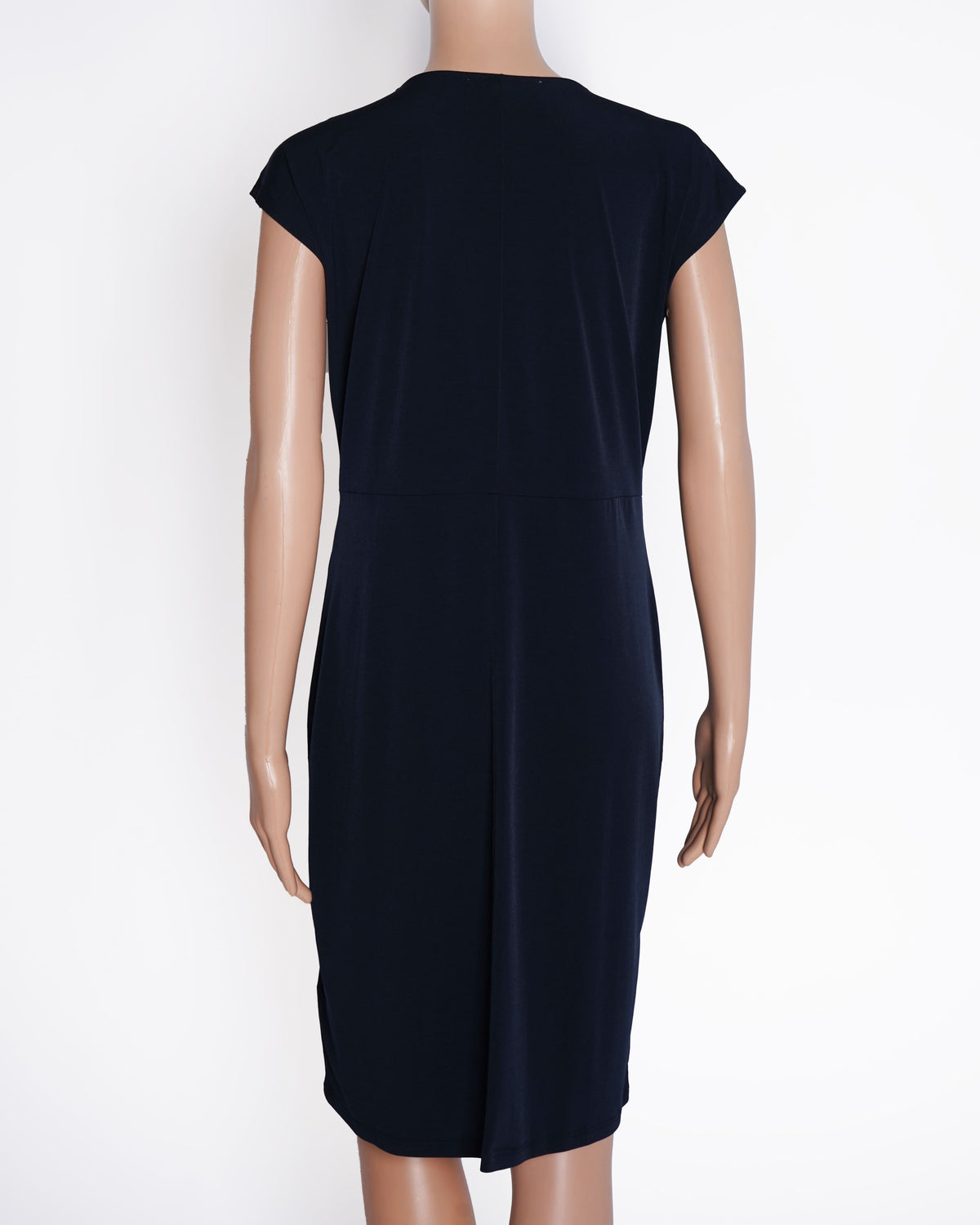Michael kors v neck blue dress