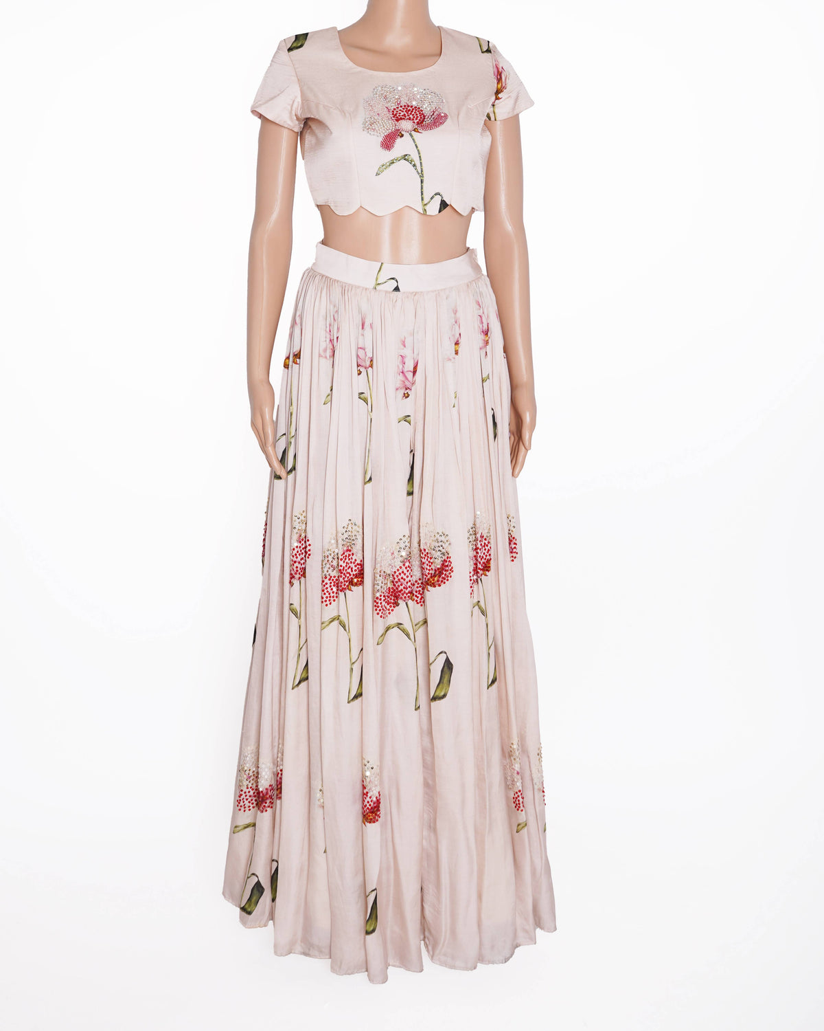 Archana Shah Lehenga set in pink