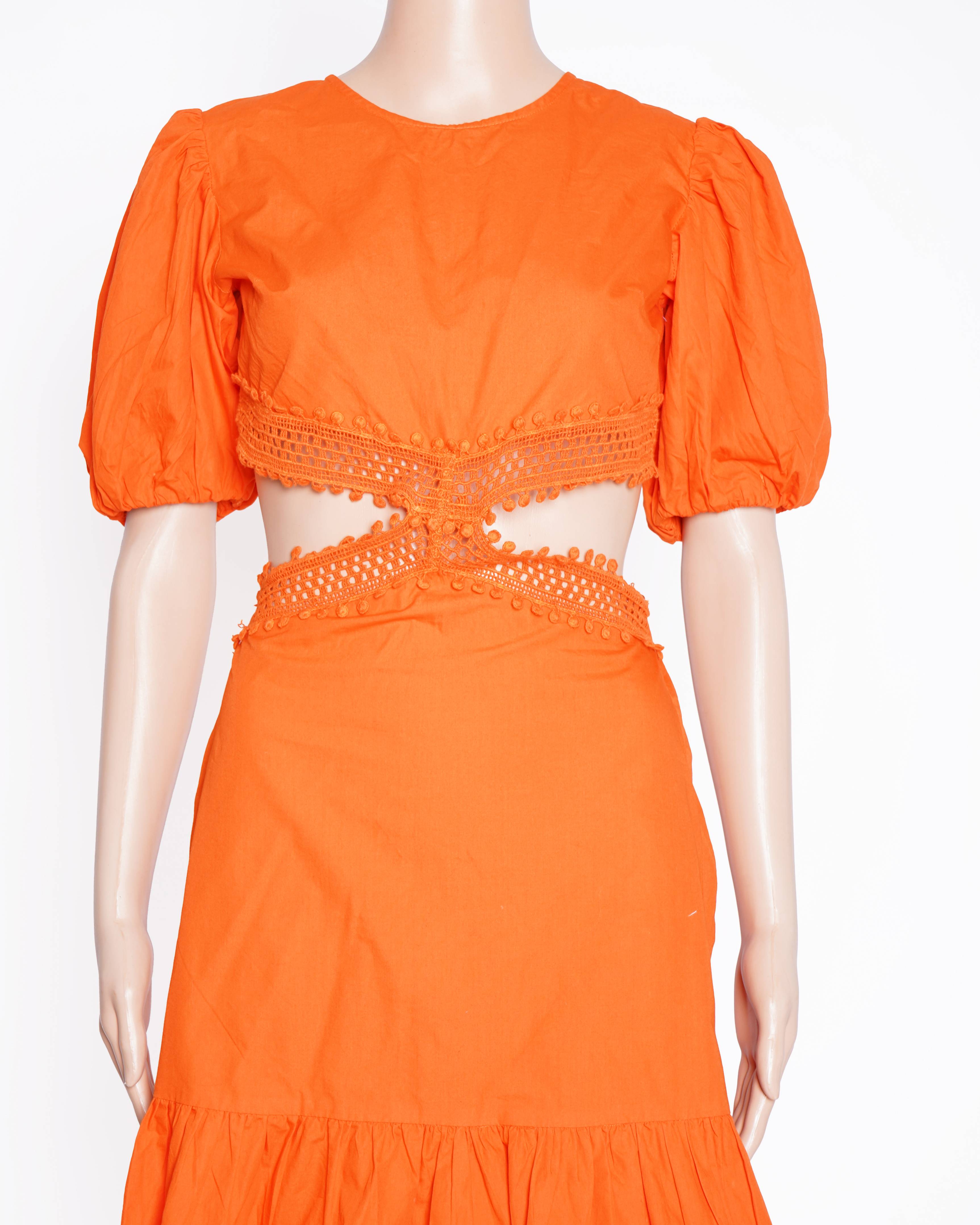 Malie Fuego Dress in orange