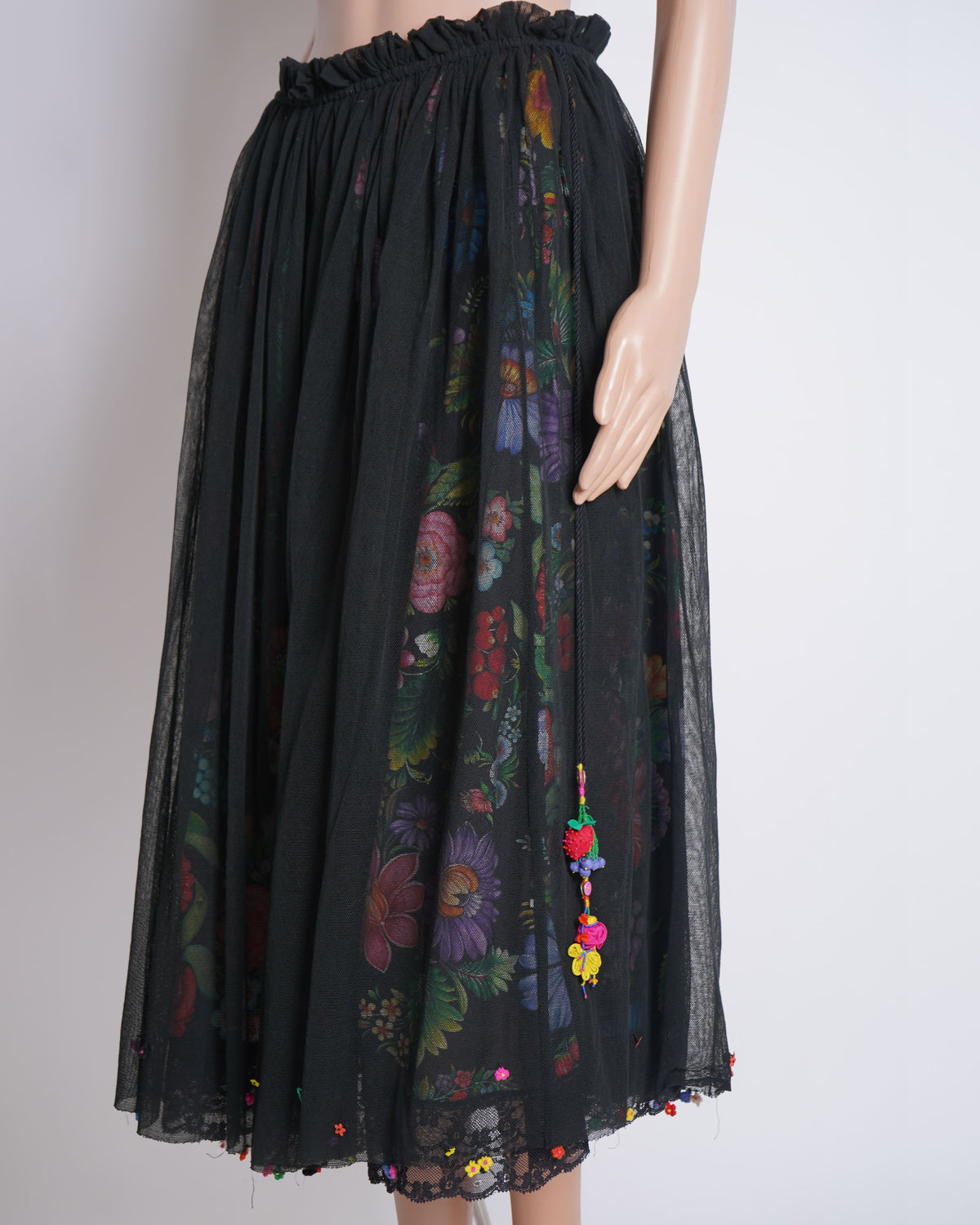 Pero Layered Skirt In Black