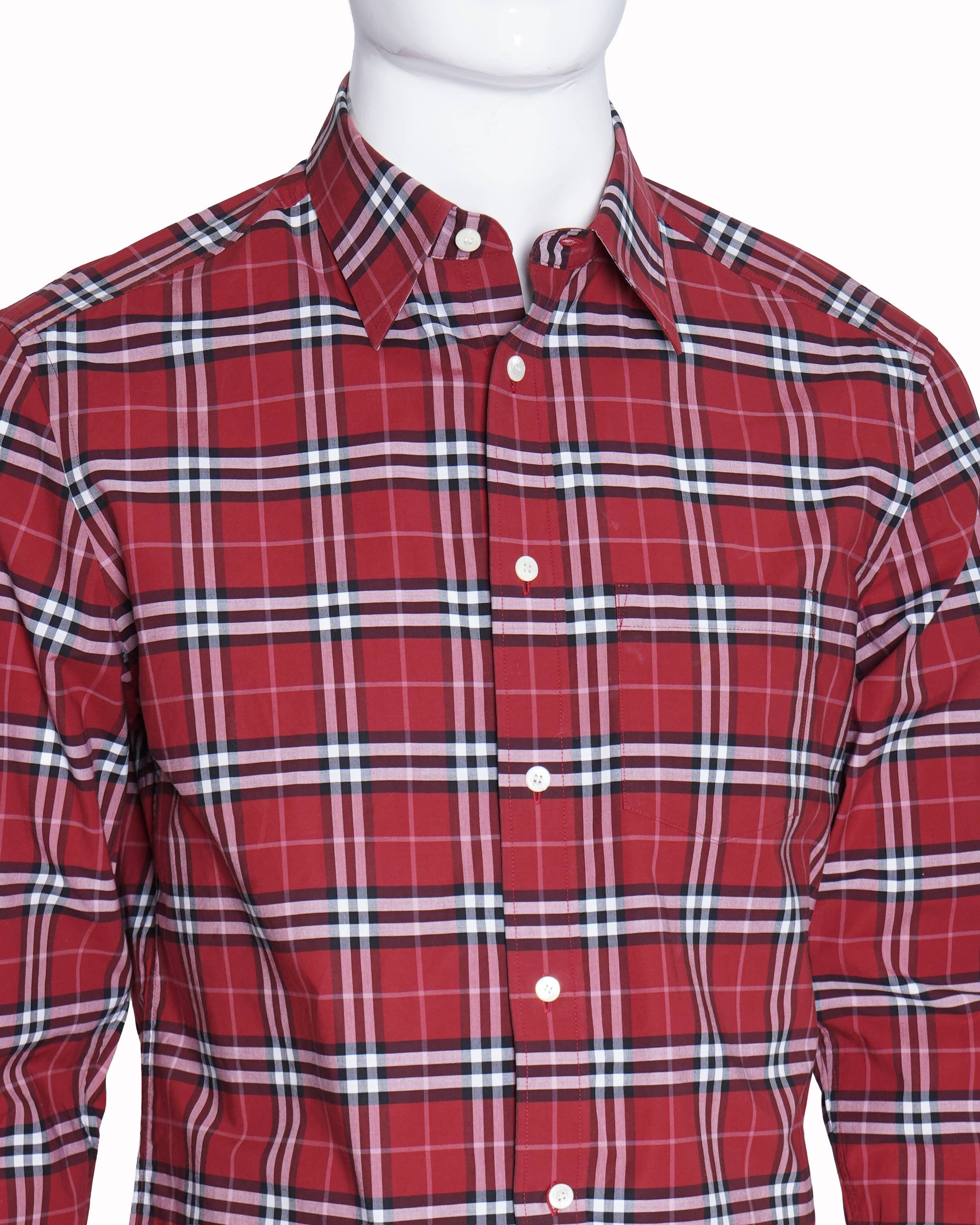 Burberry Red check Shirt