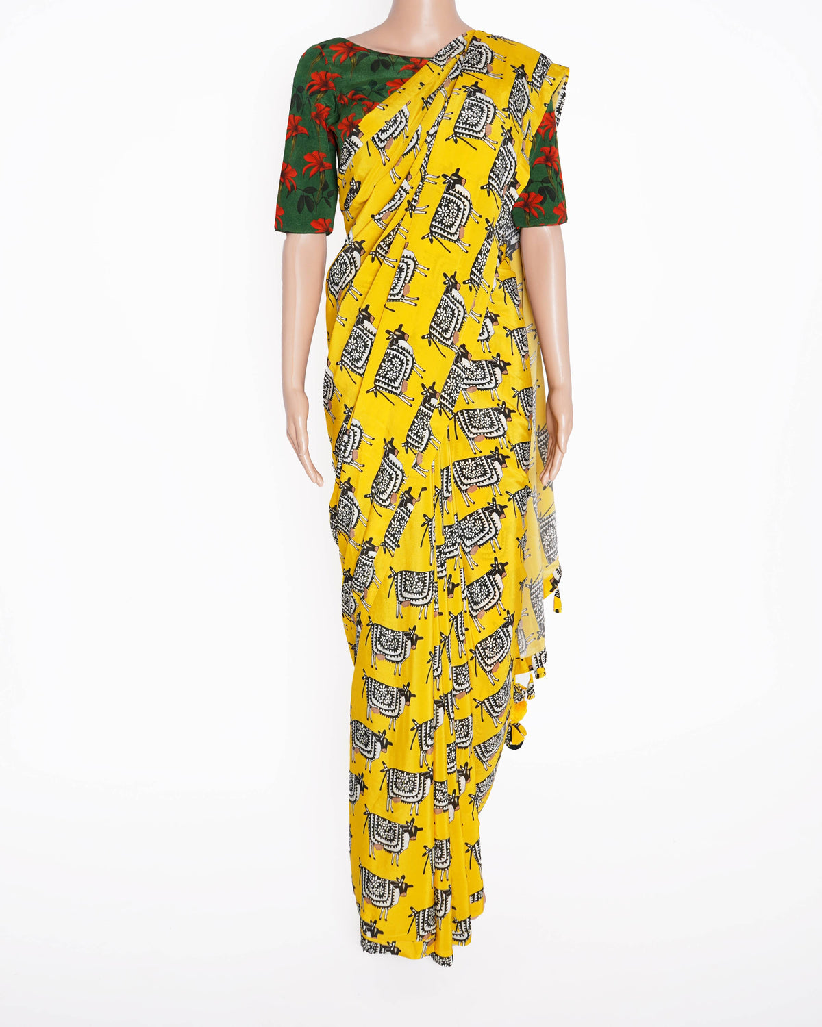 Masaba Saree in Yellow