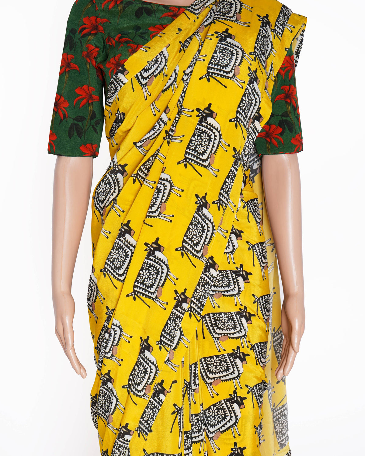 Masaba Saree in Yellow