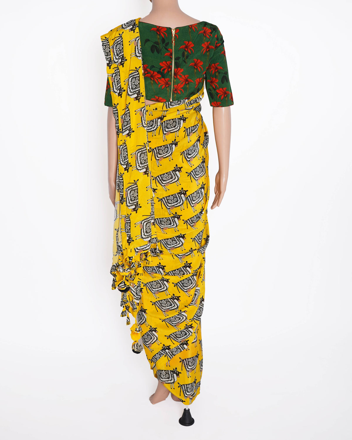 Masaba Saree in Yellow