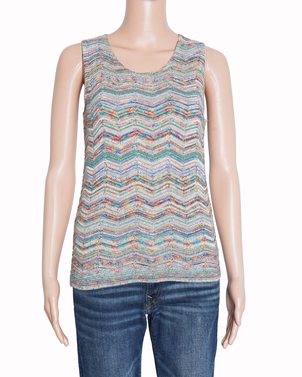 Missoni ribbed tank top