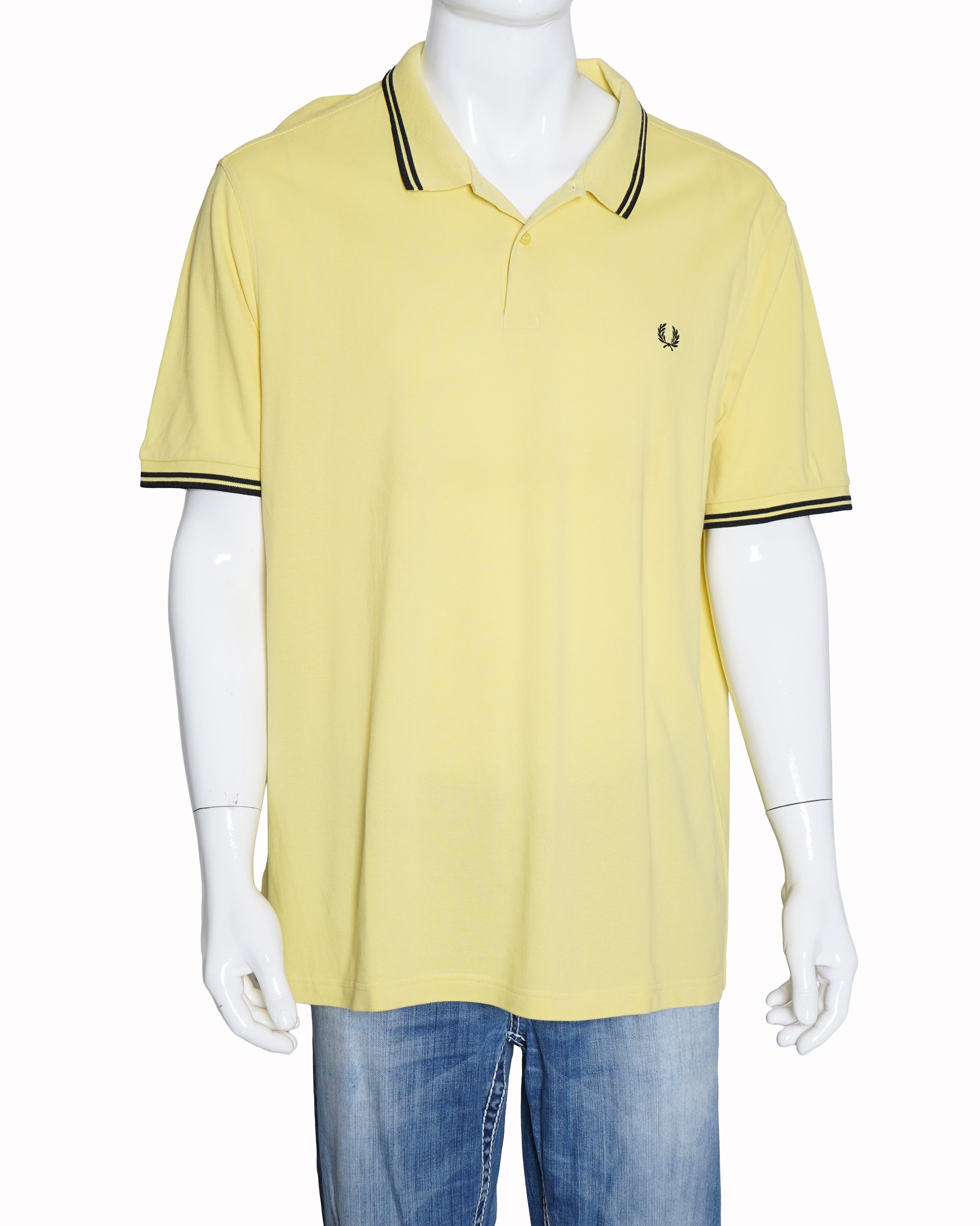 Fredperry Polo T-shirt In Yellow Men's