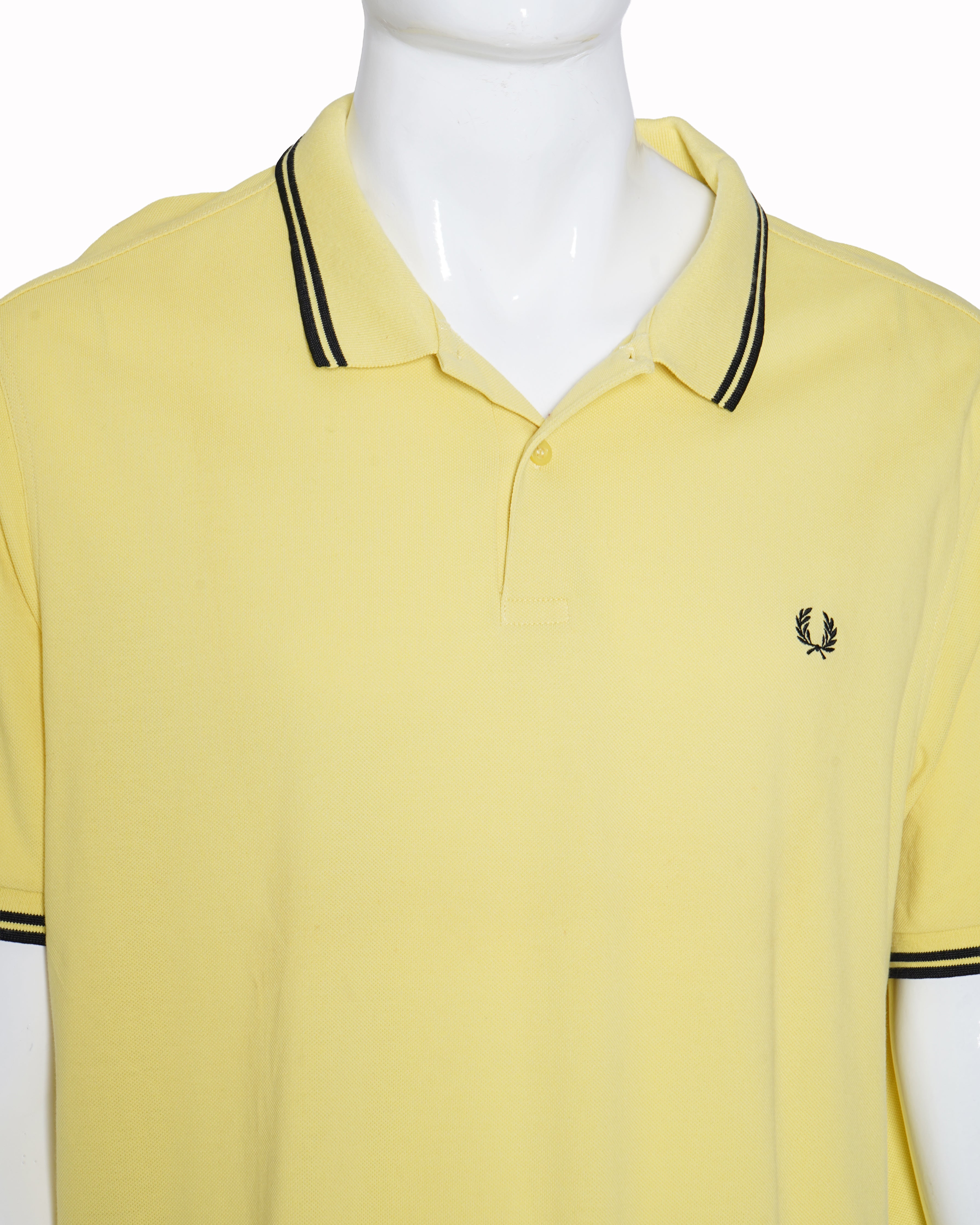 Fredperry Polo T-shirt In Yellow Men's