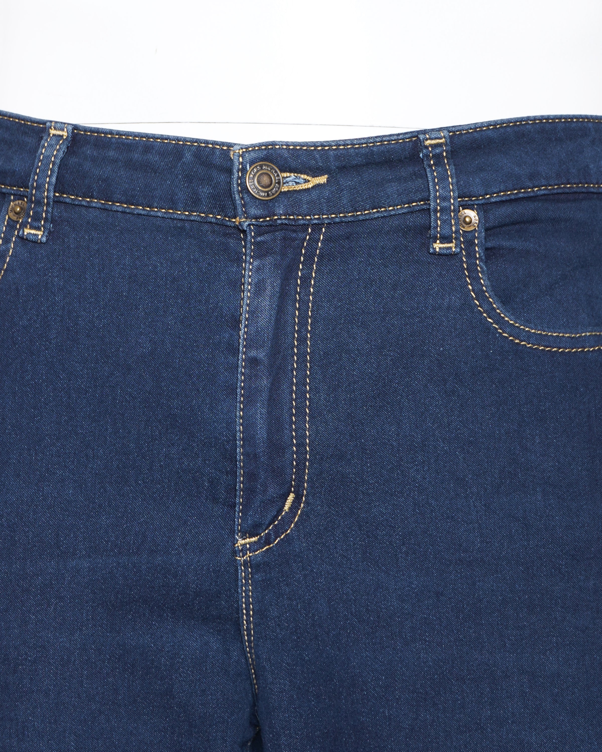 Michael kors mens denim with contrast sticth
