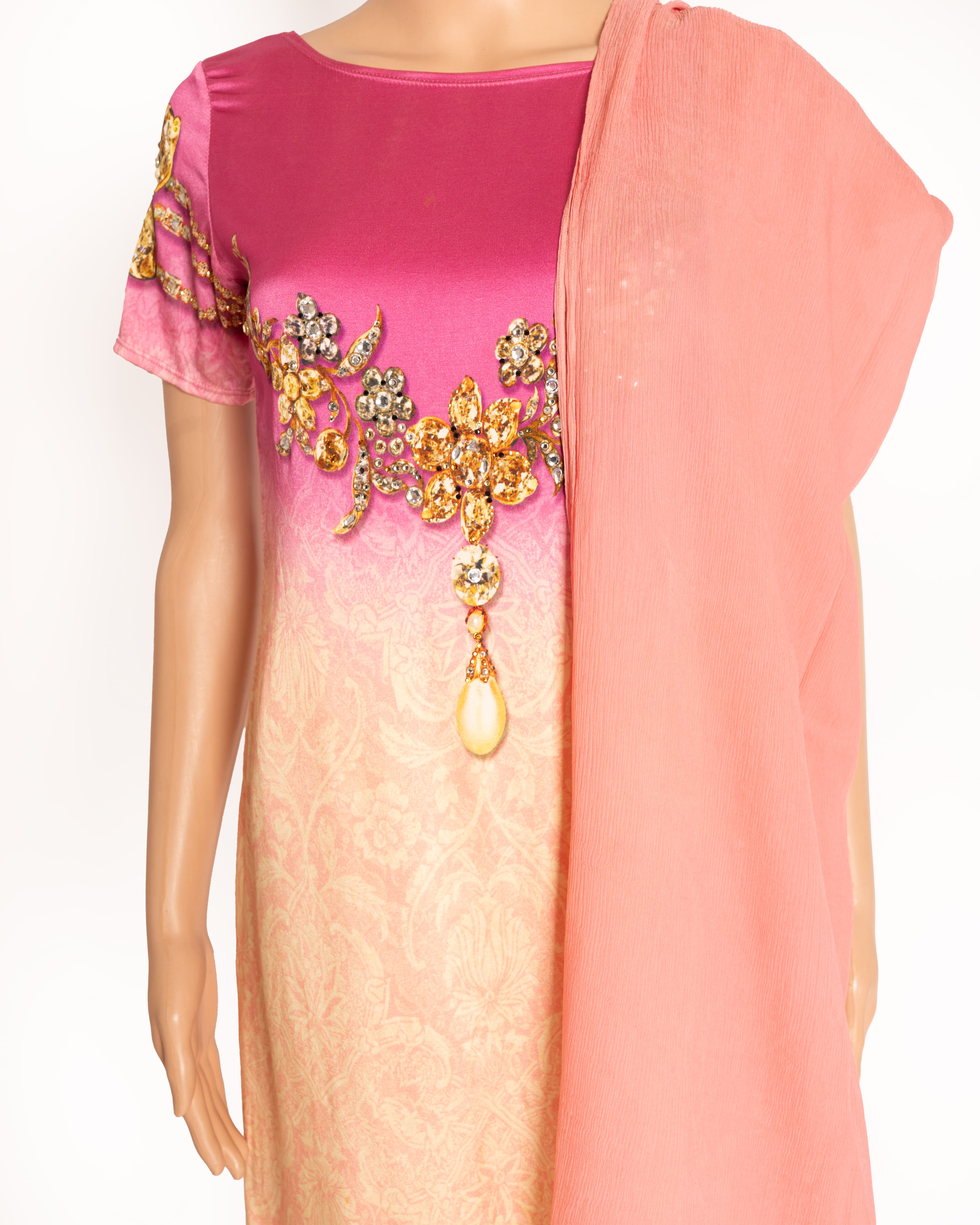 Tarun tahiliani sunset ombre set of 3