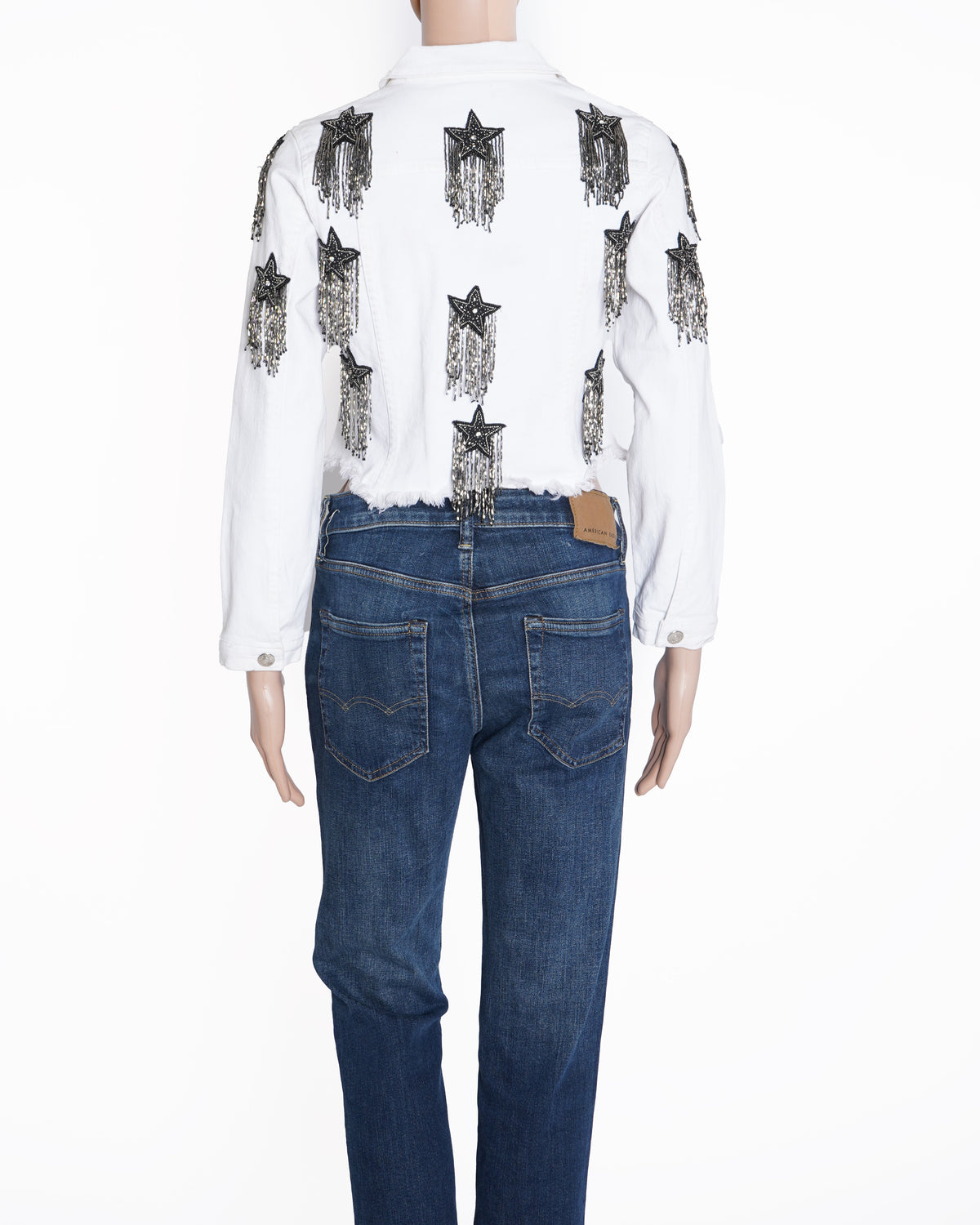 Ami & Suki white Denim Jacket