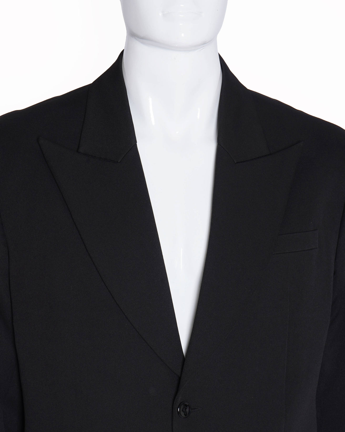 Huemn Plain
black blazer With Wide Sharp Lapel (Unisex)