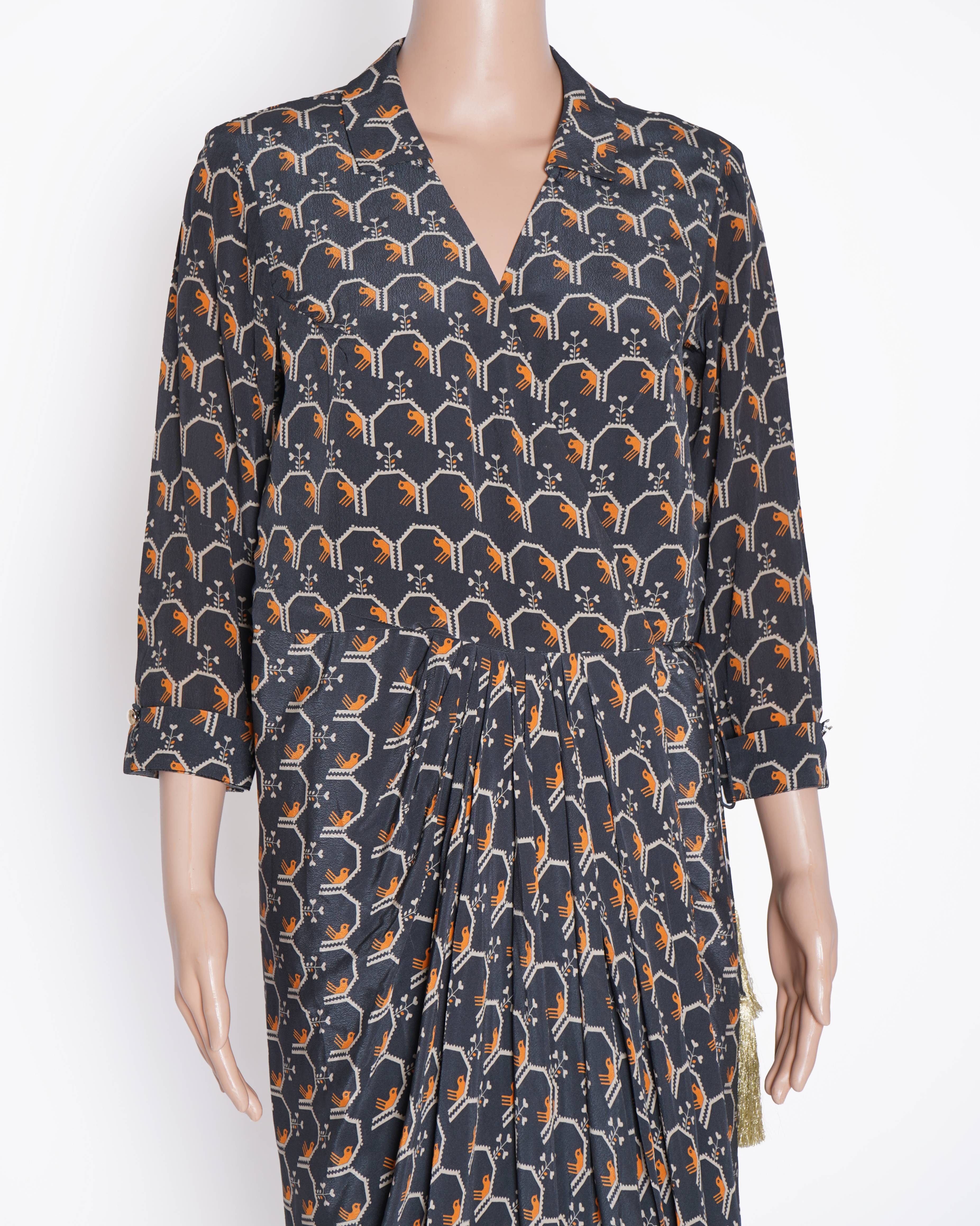 Soup by sougtat paul printed dress