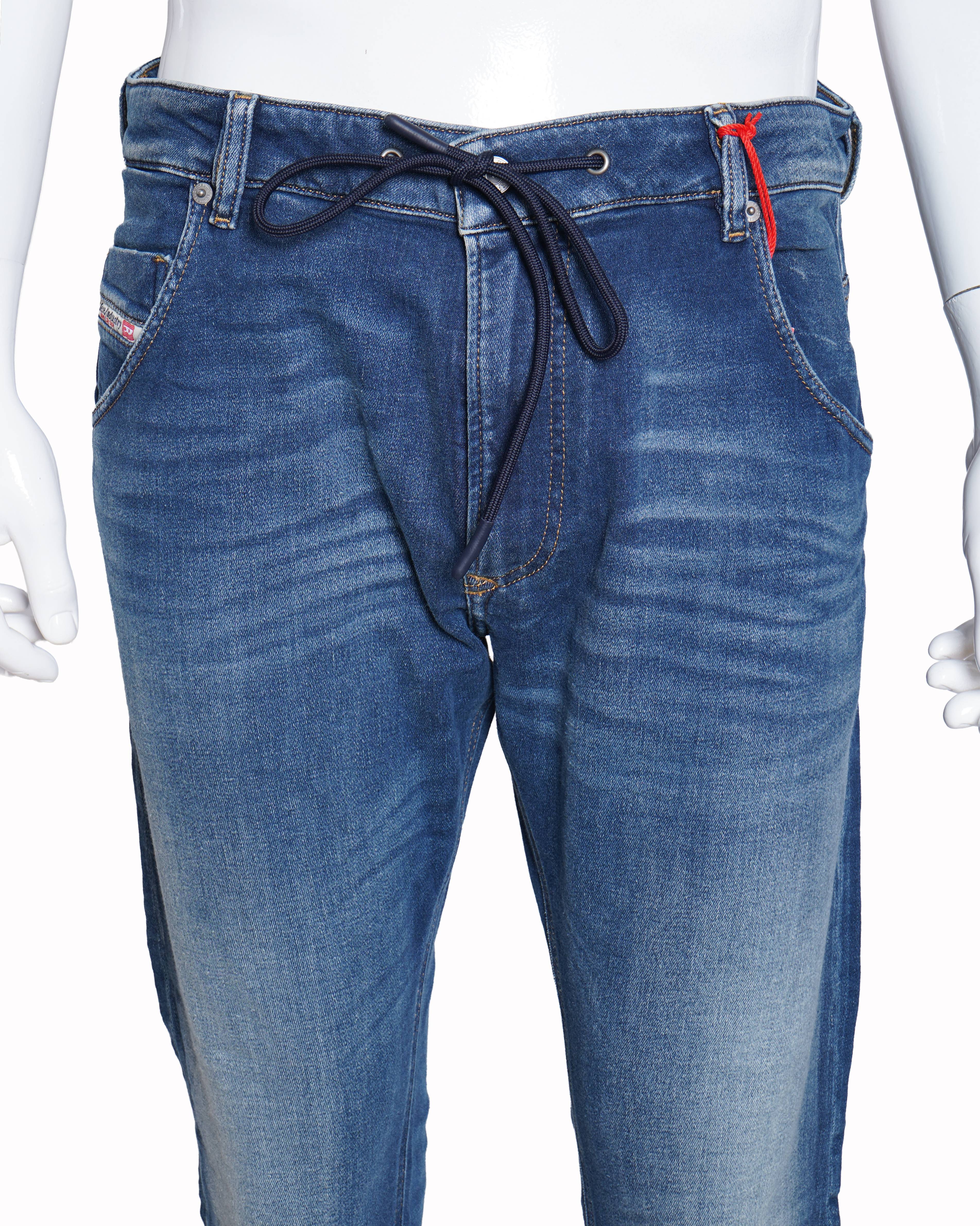 New Diesel blue men's faded joggers