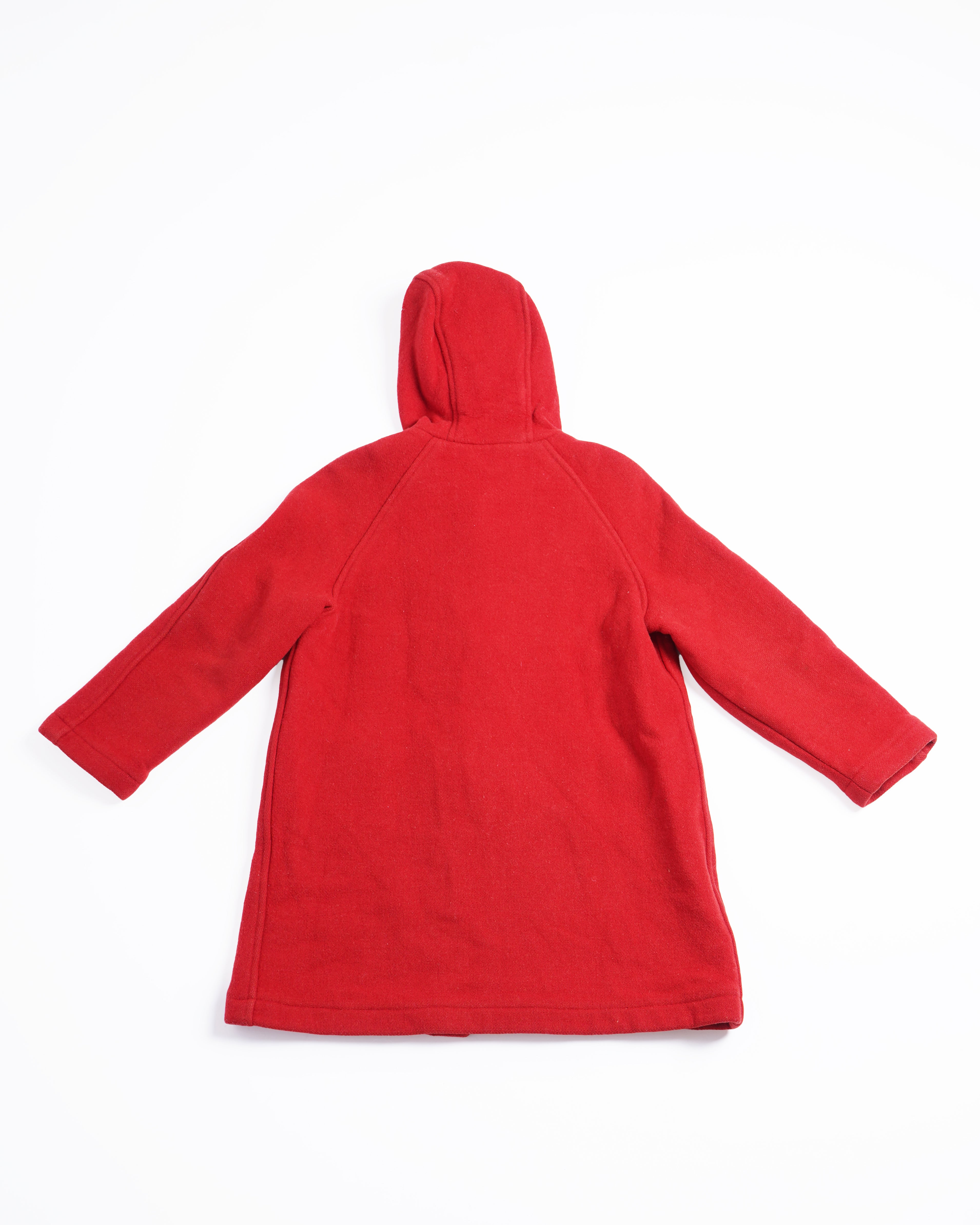 Burberry Baysbrooke Lined Nova Check Wool  Duffle Toggle Coat Red 8-9yrs