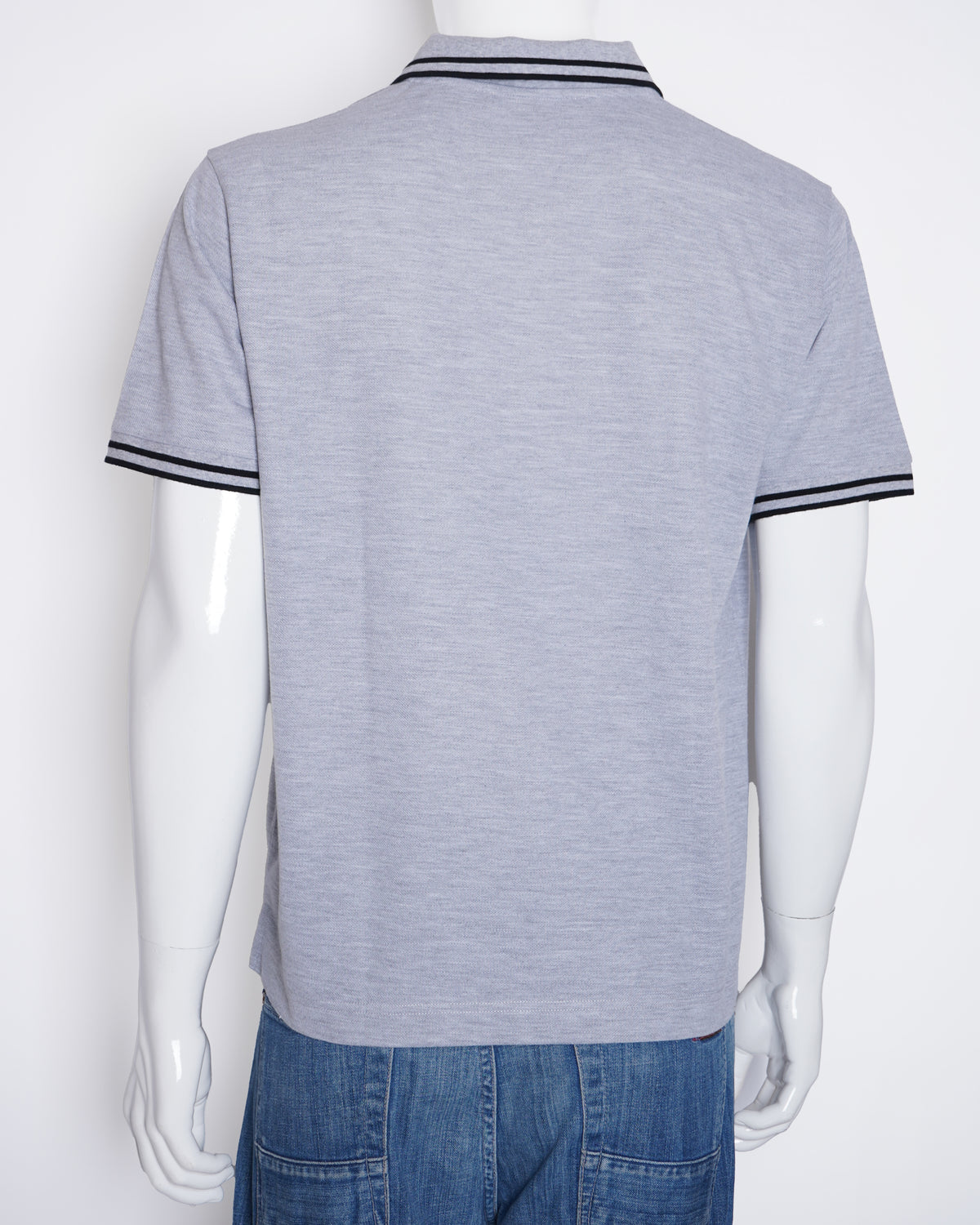 New Alexander Mcqueen Grey Polo