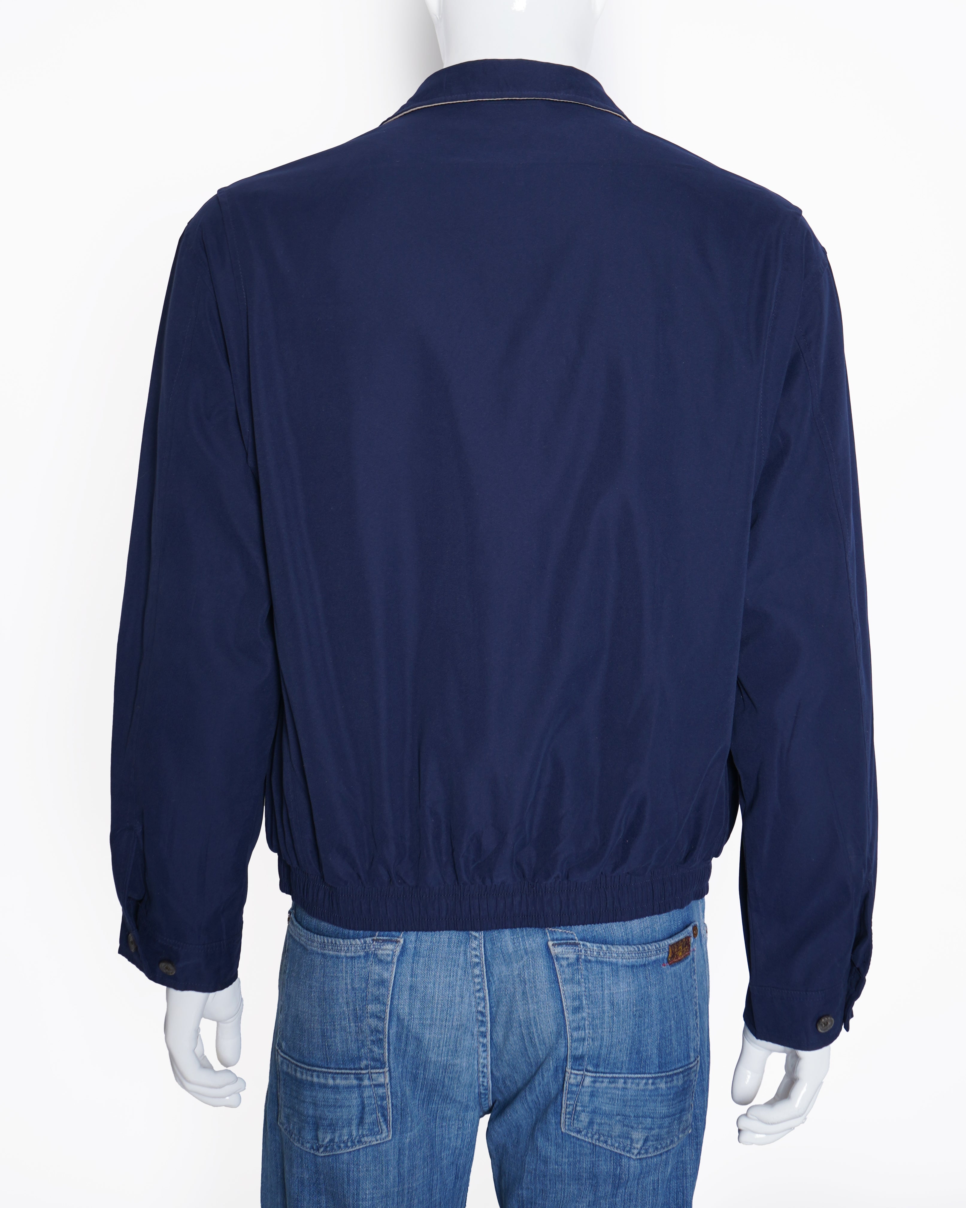 Polo By Ralph Lauren Men's Zipper Jacket In Blue