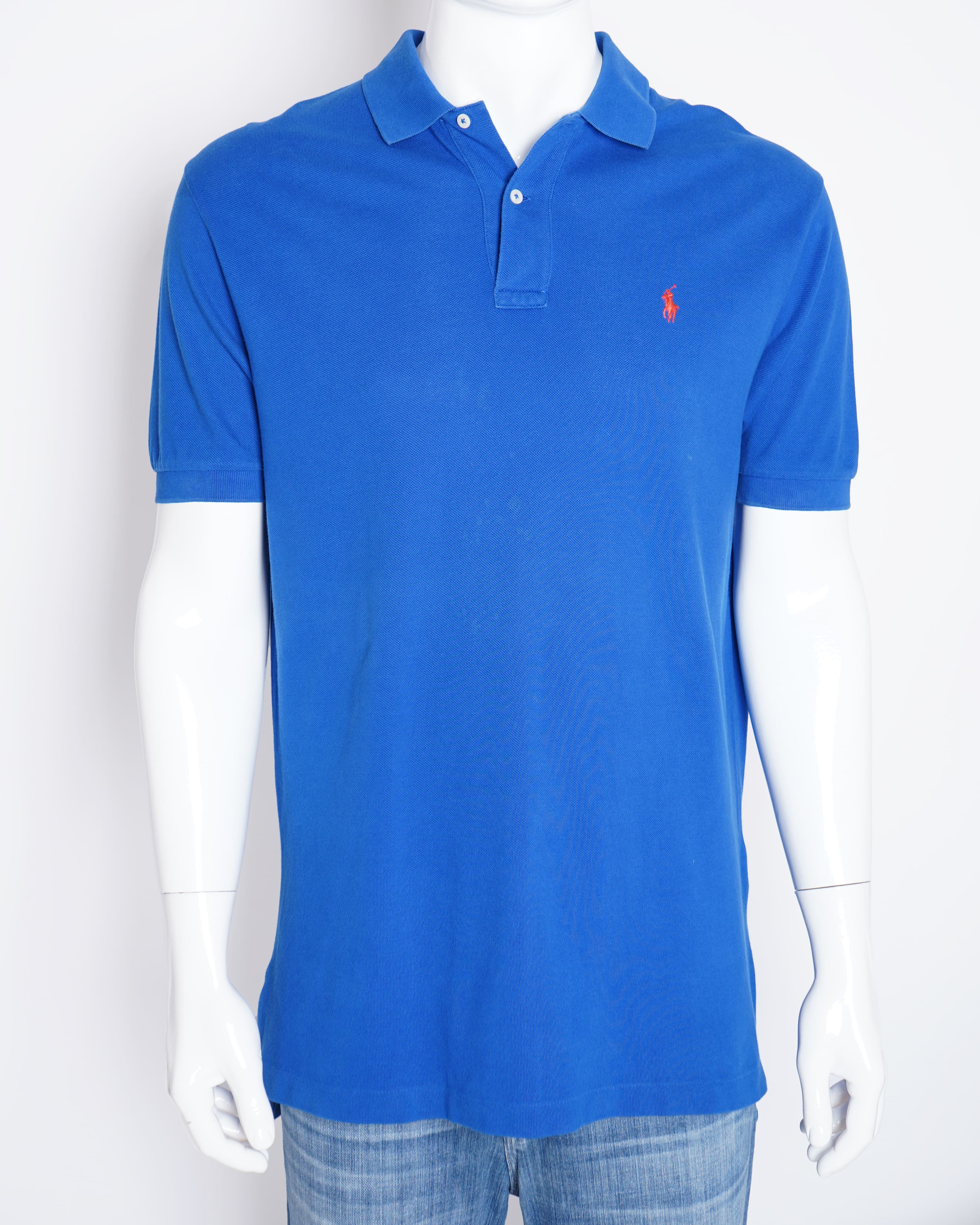 Ralph lauren polo tshirt for men in royal blue