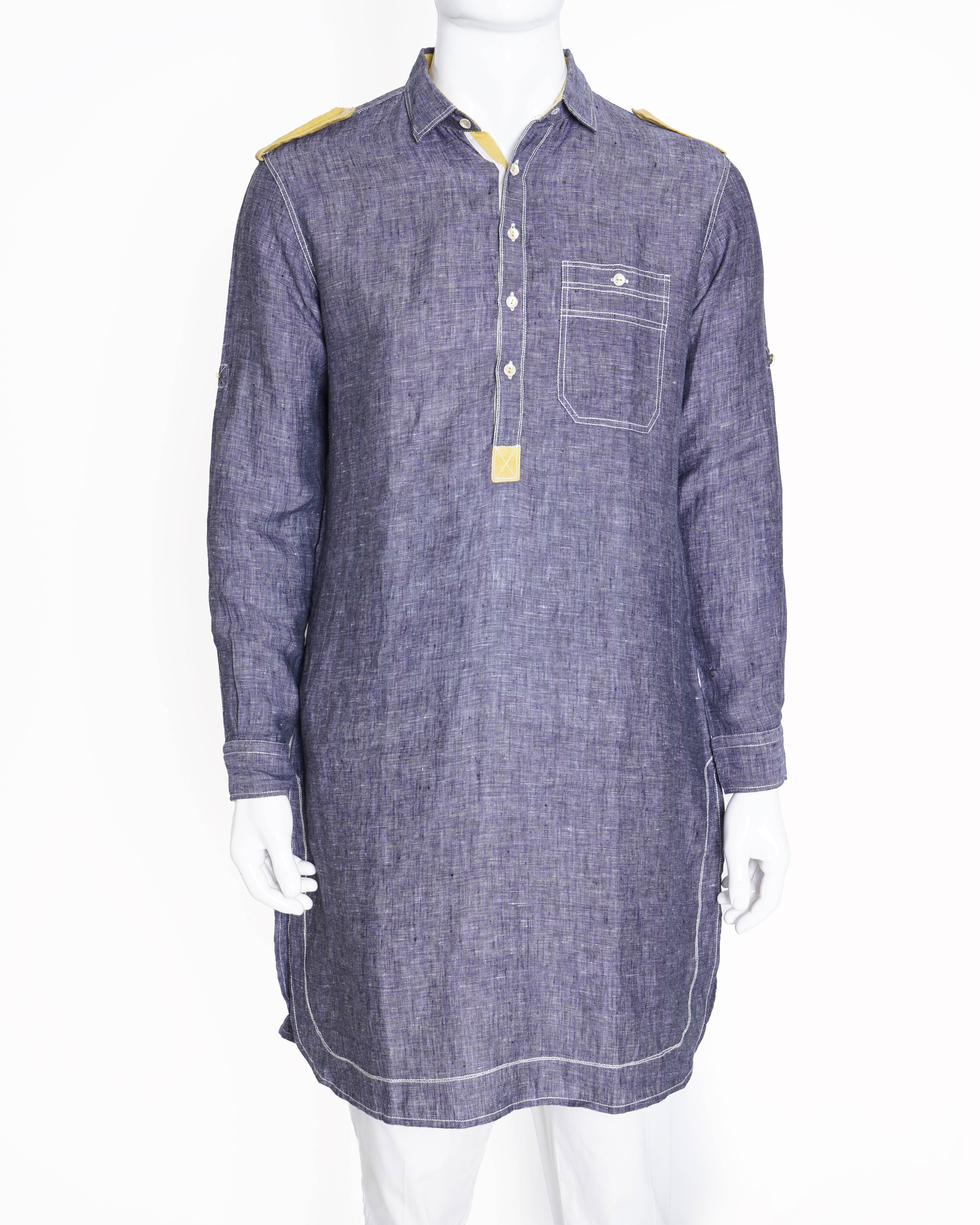 Divyam mehta denim kurta