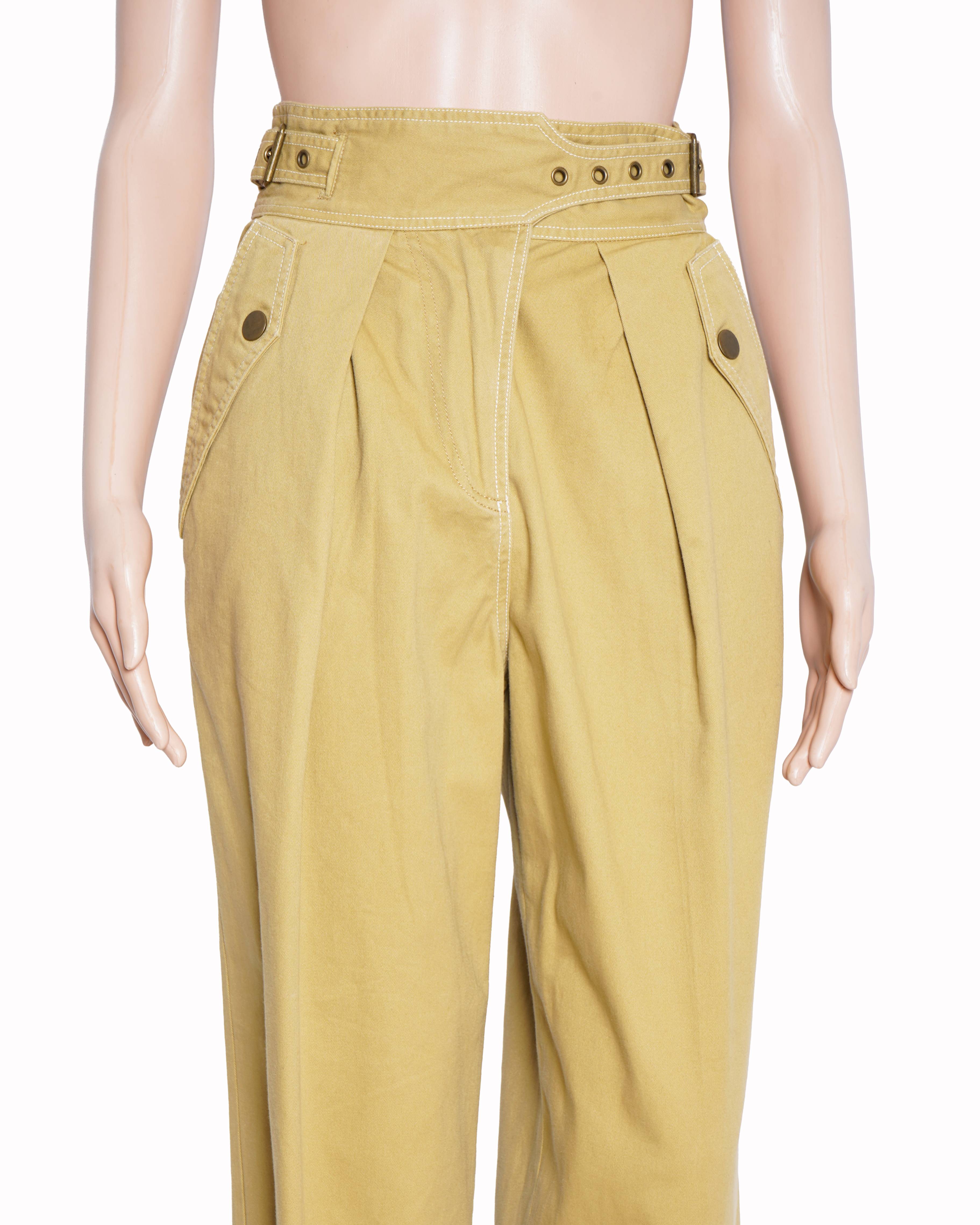 Ulla Johnson mustard yellow pants