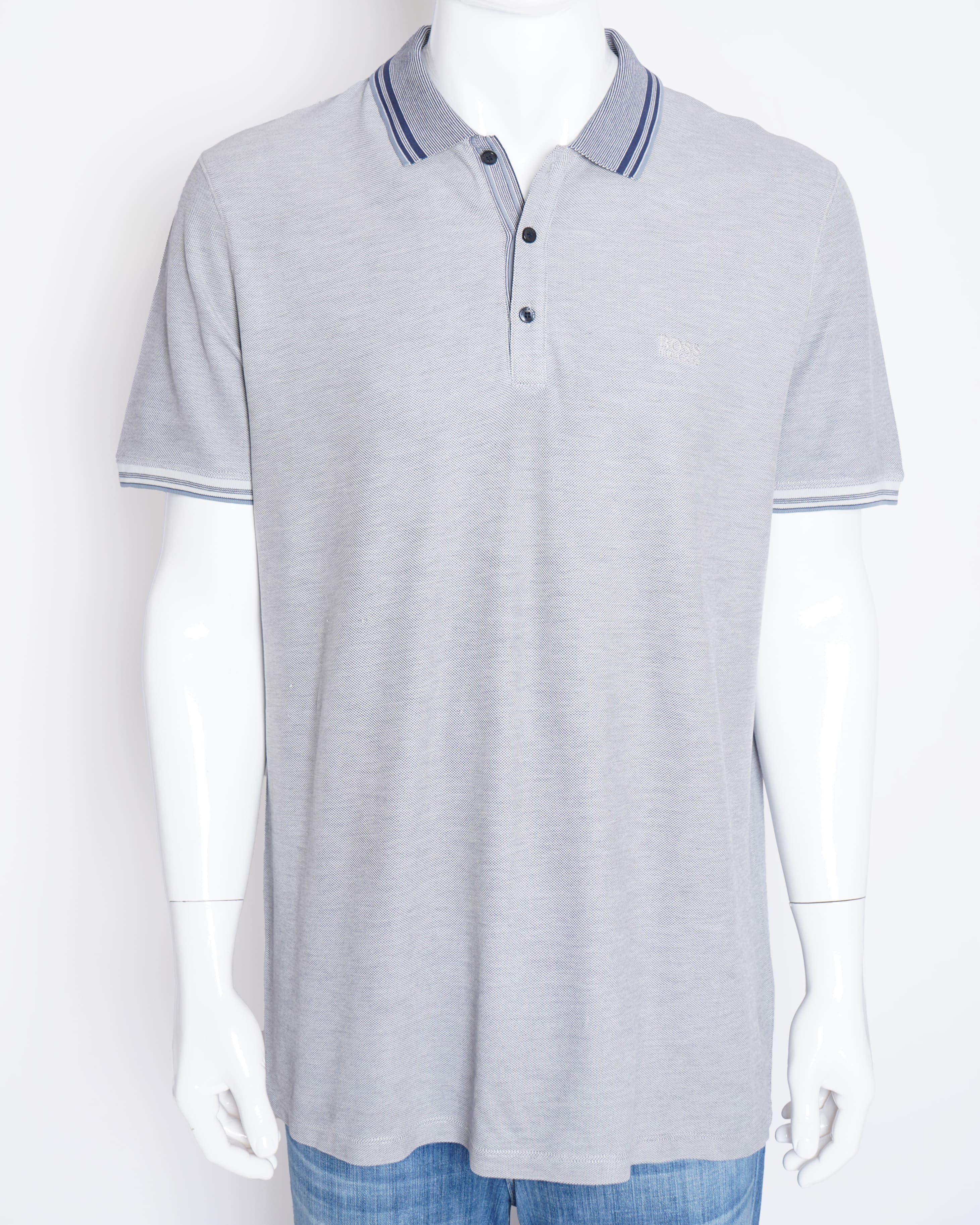 Hugo Boss Polo Men's Tshirt In Grey
