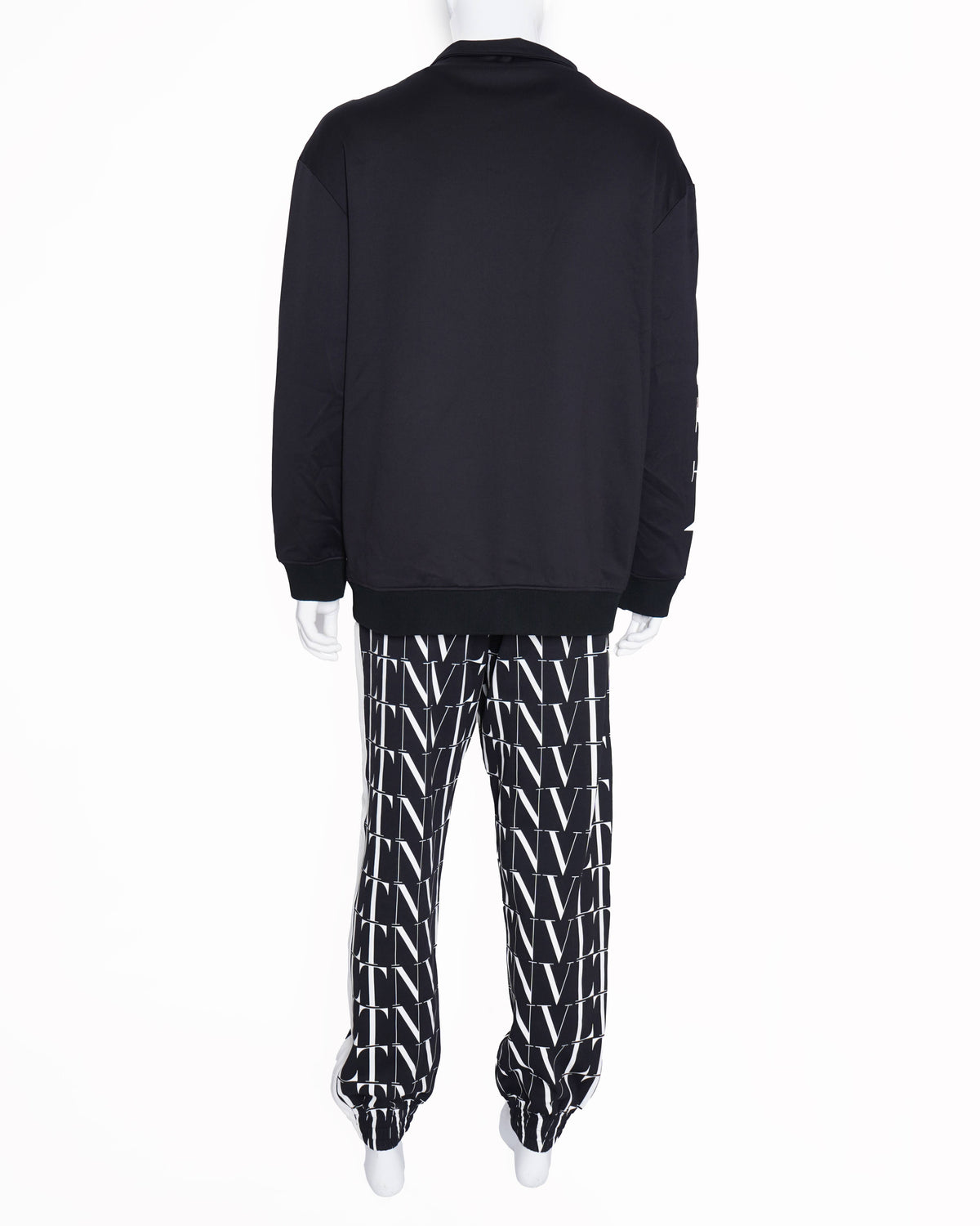 Valentino 
Monogram Jacket & Bottom Set In Black (Unisex)