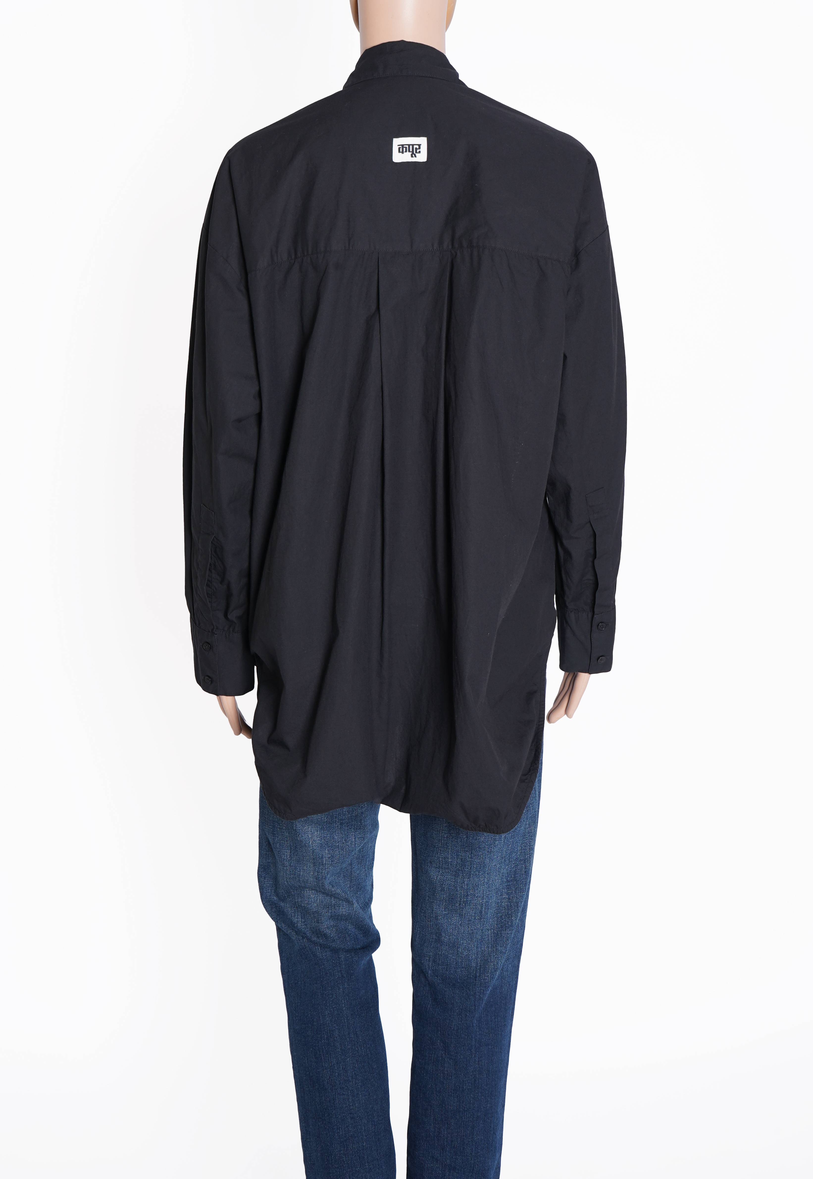 Dhruv Kapoor 
Embellished Top in Black