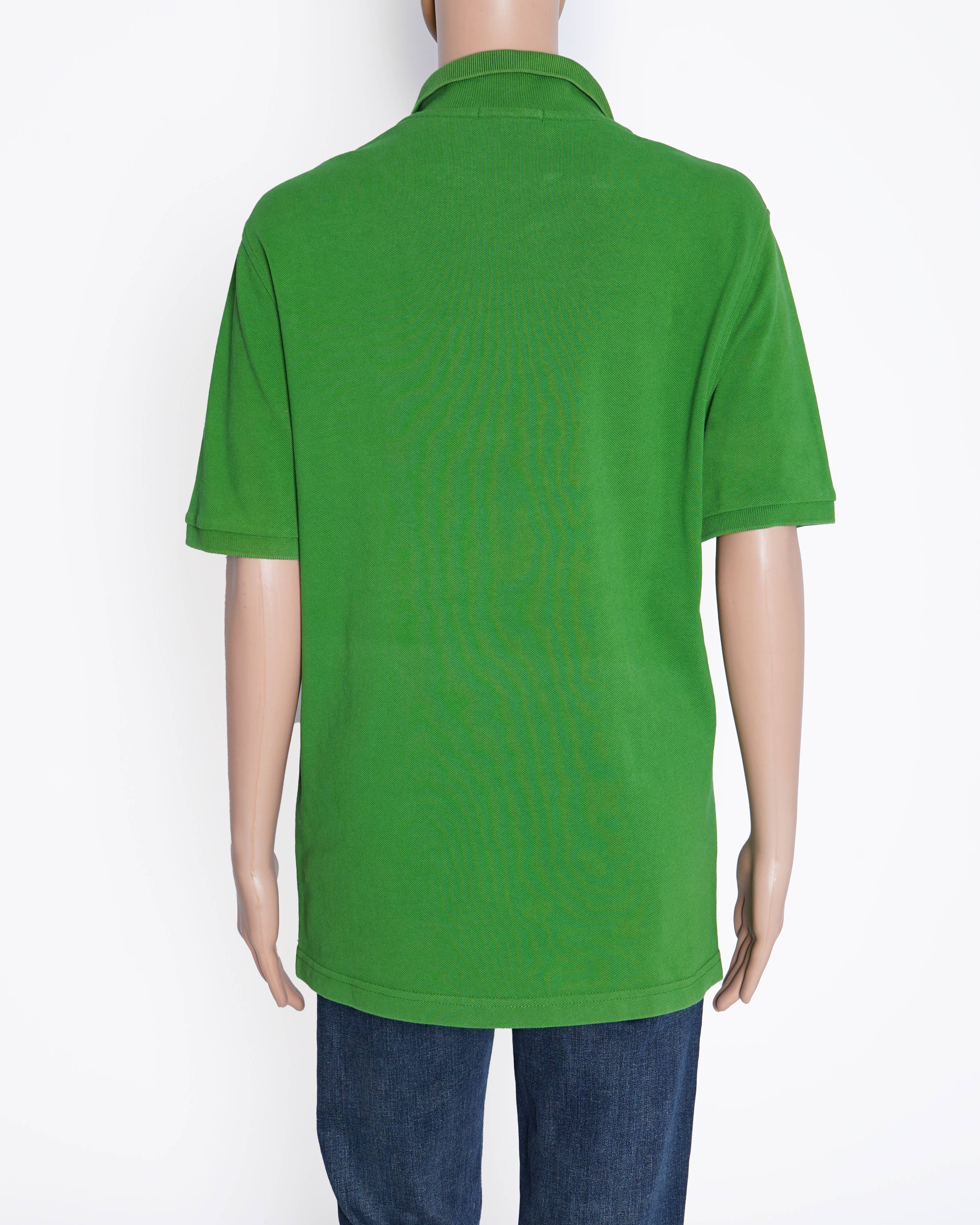 Burberry Green polo T shirt