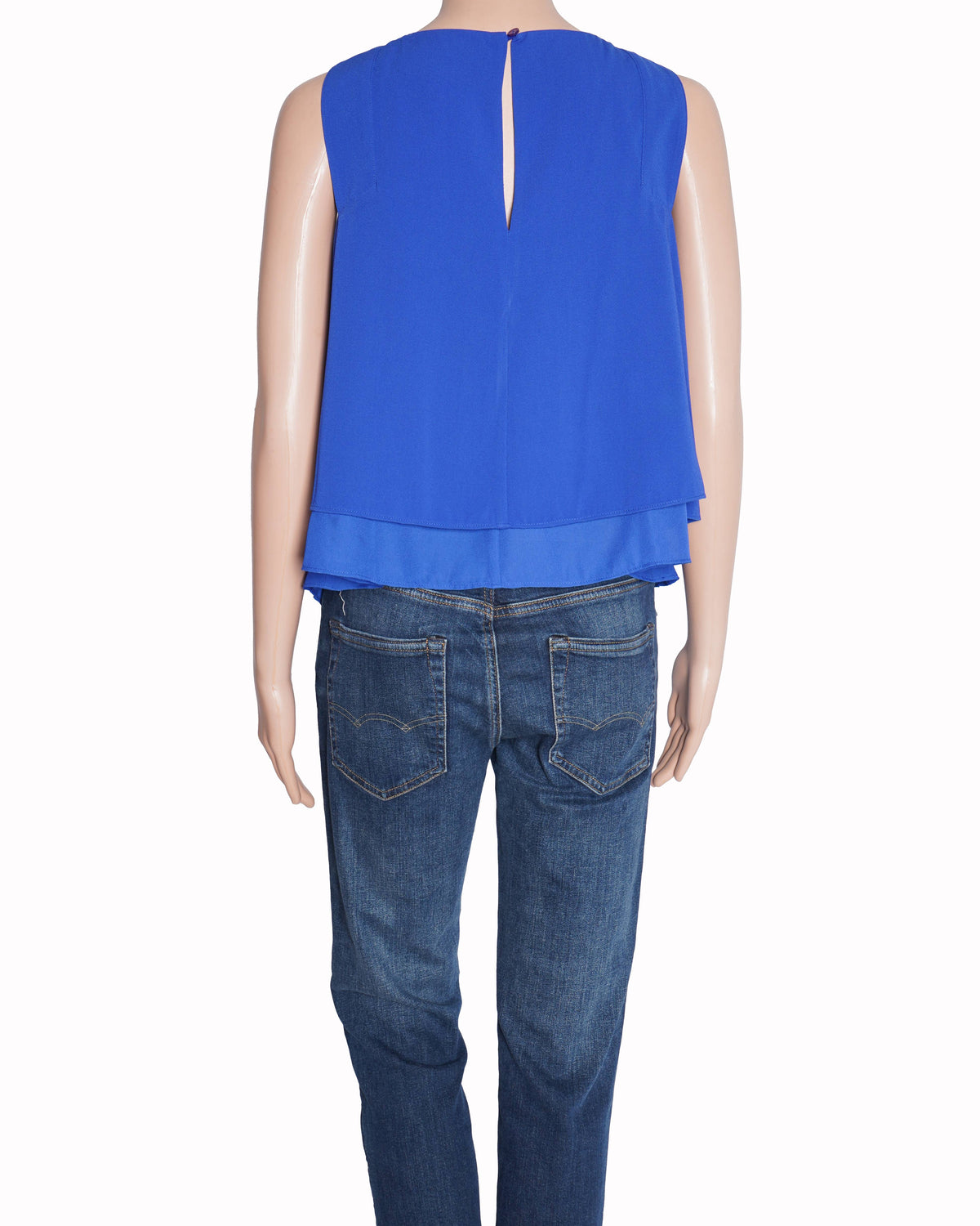 Coast Sleeveless Top In Blue