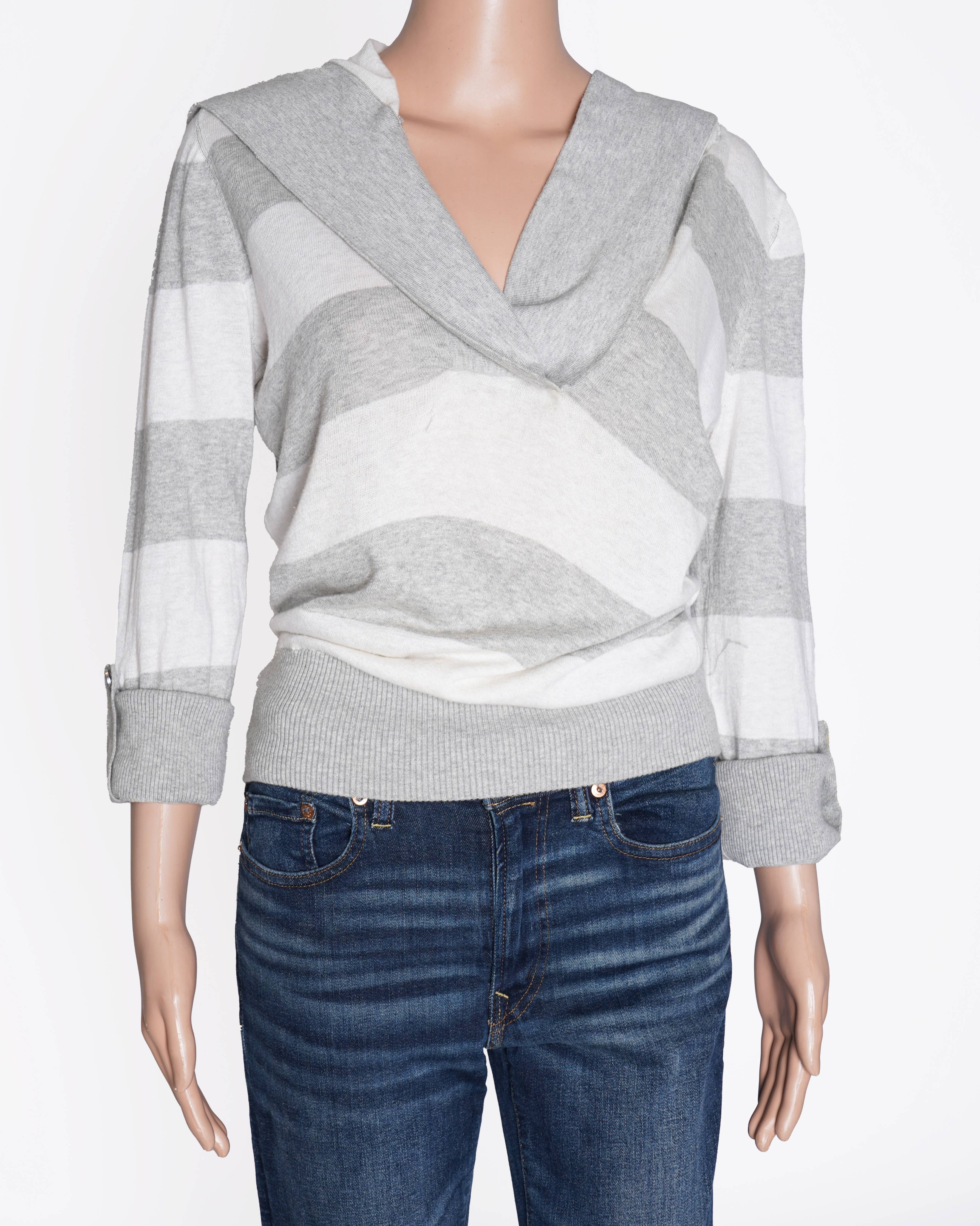 Armani Exchange Full Sleeve V Neck Top