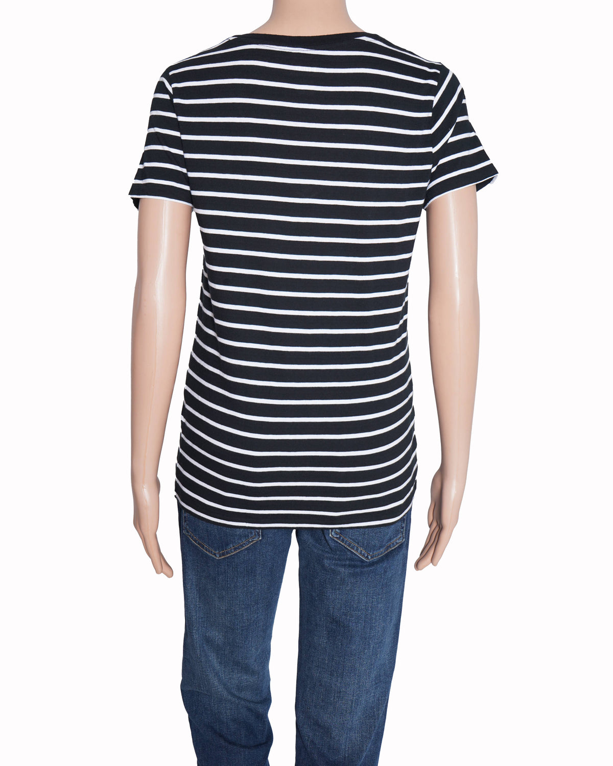 Ralph Lauren Stripe V Neck Top