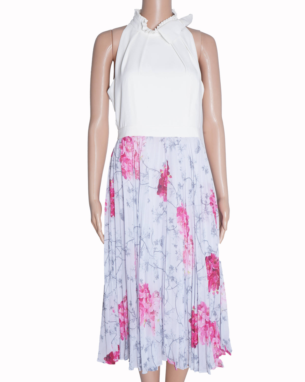 Ted Baker London Babylon Pleat A Line Dress