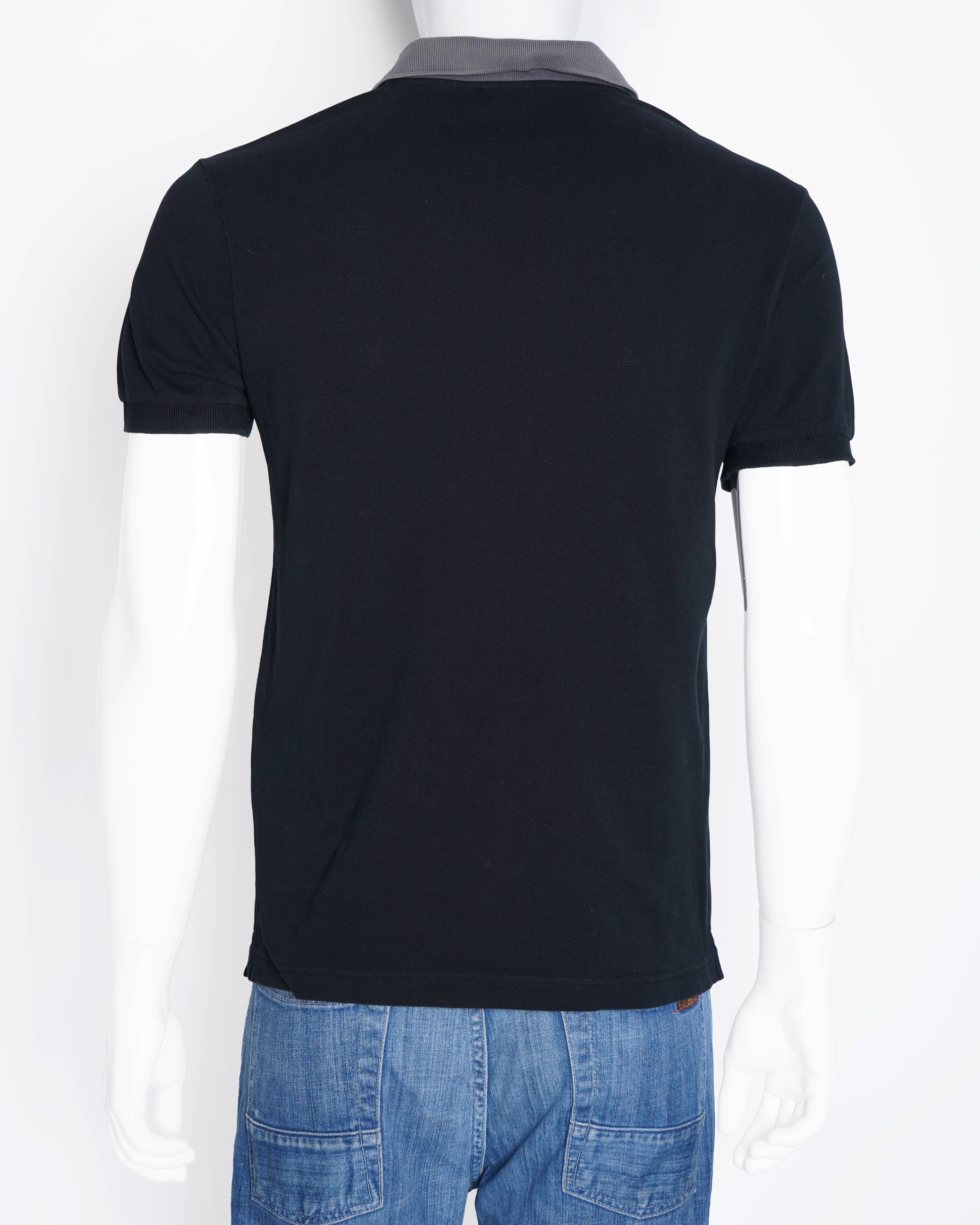 Prada Black Polo T- shirt