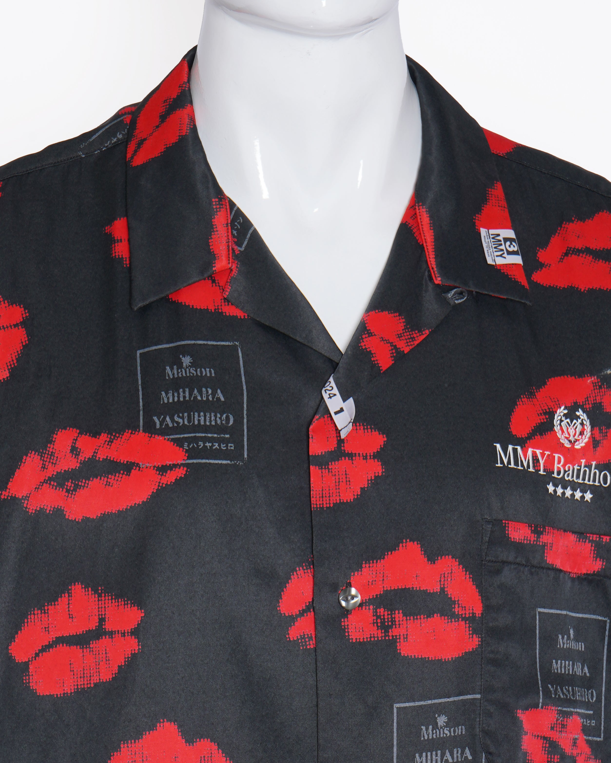 Mihara Yasuhiro 
printed buttondown shirt (Unisex)