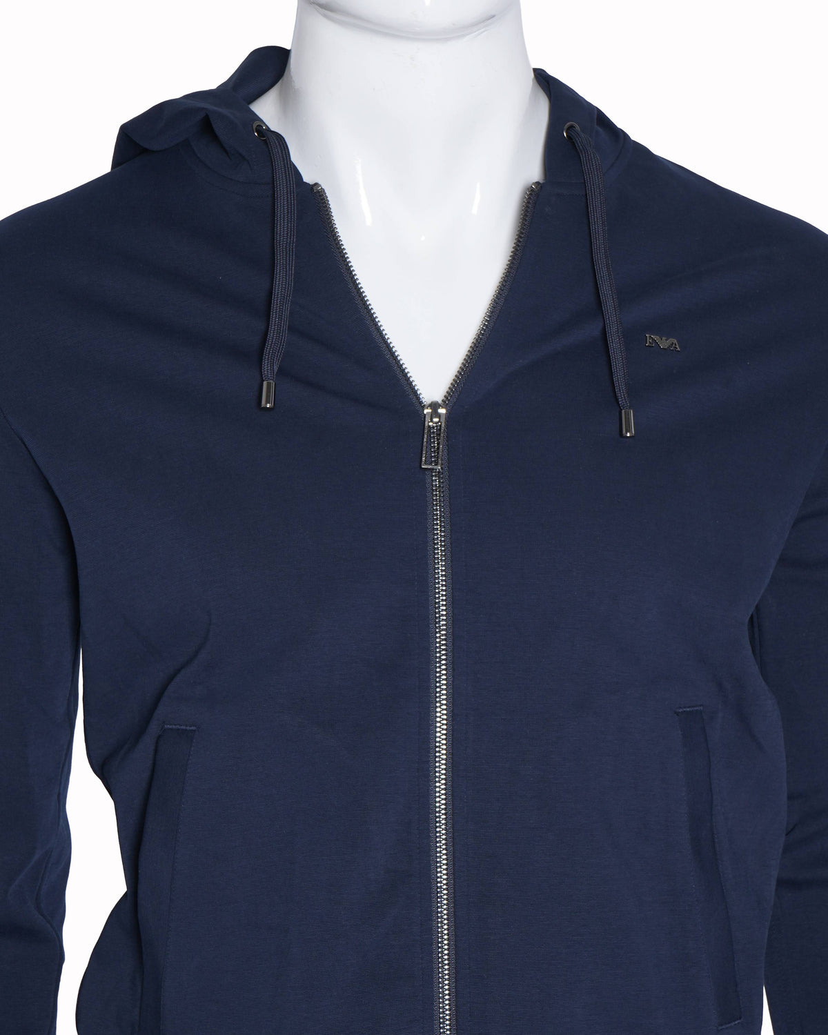 Emporio Armani Hooded zipper jacket