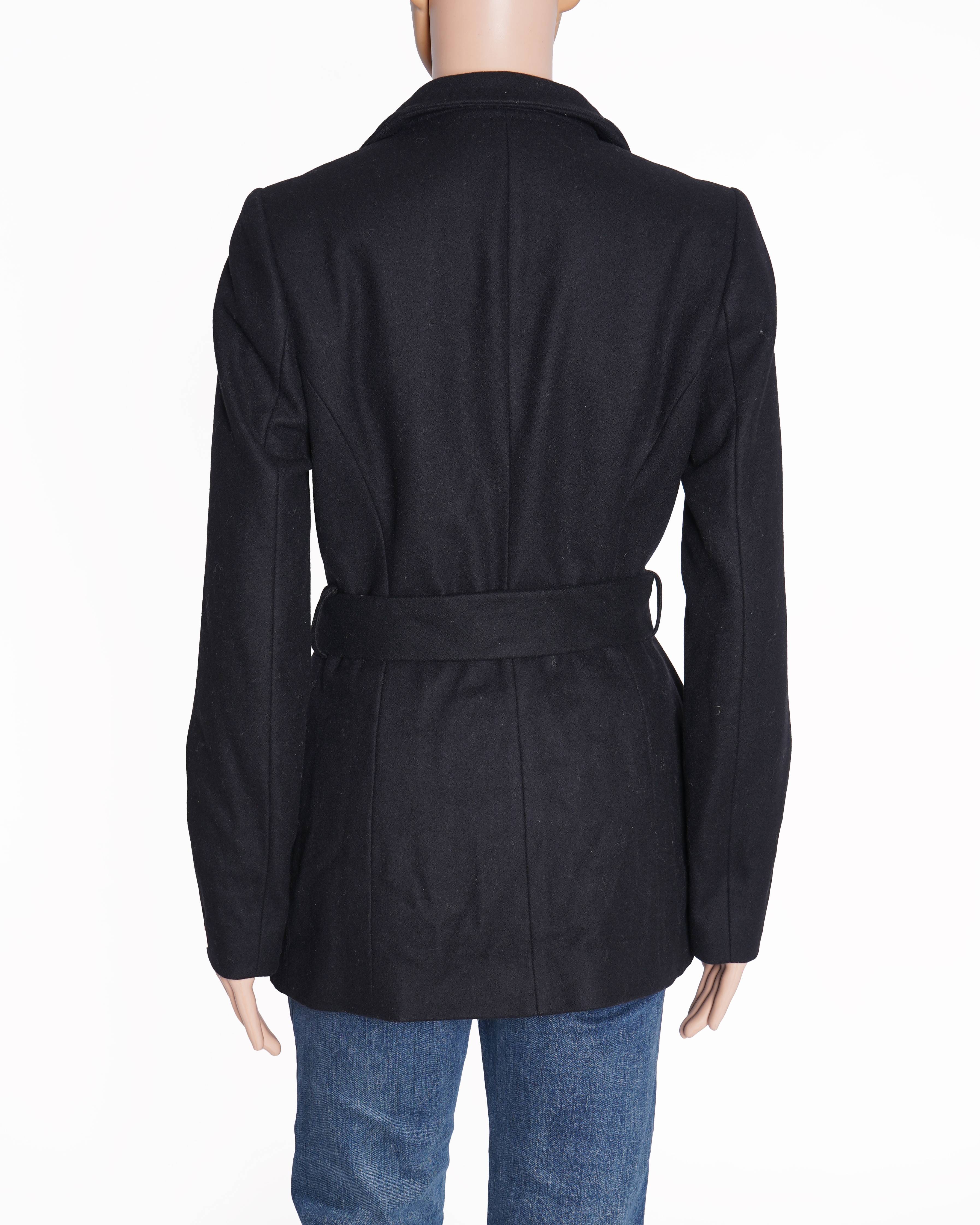 Ted baker black blazer with belt