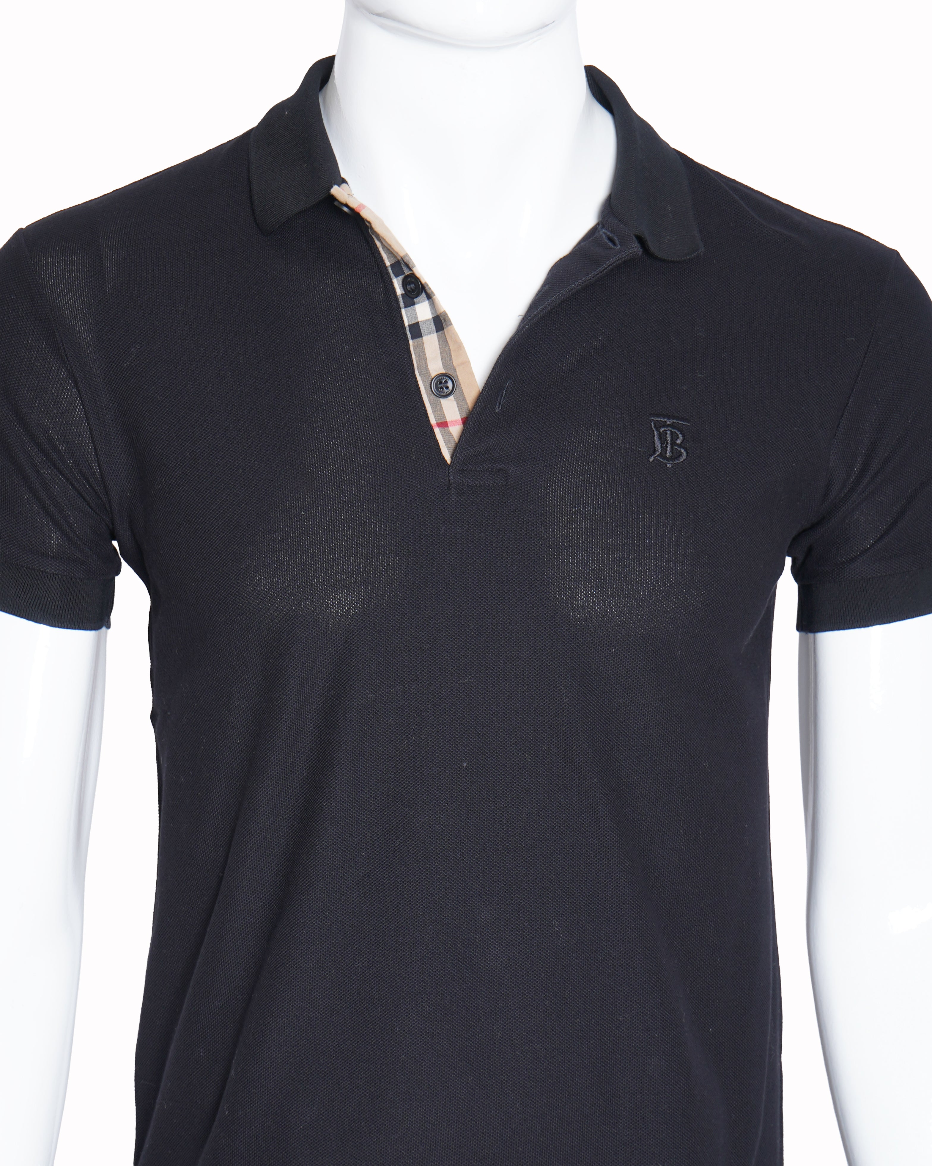Burberry Polo t shirt in black